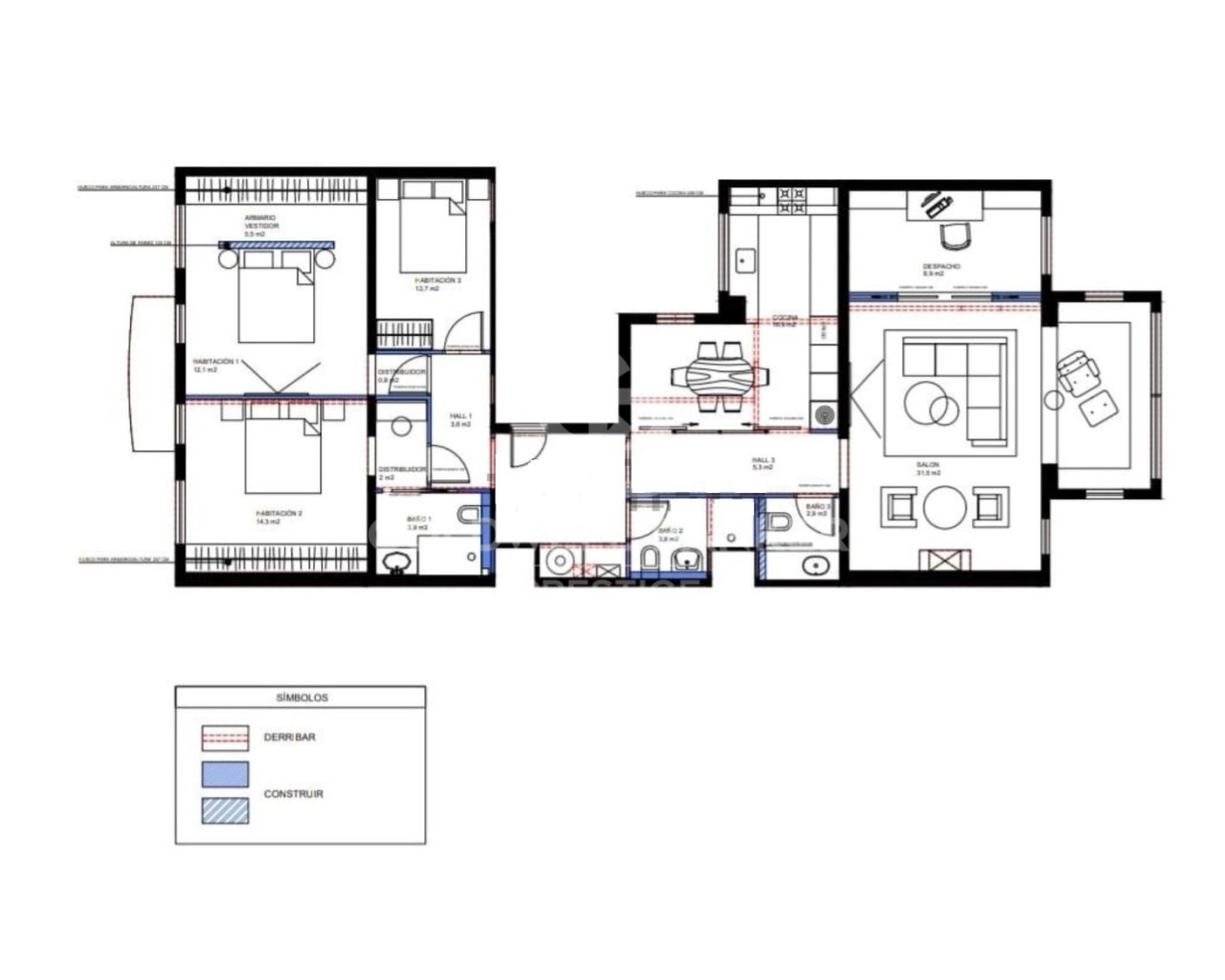 Barcelona, Barcelona, Sarri? - Sant Gervasi, Sant, Barcelona, Catalonia, ES, 4 Bedrooms Bedrooms, ,3 BathroomsBathrooms,Residential,For Sale,Barcelona, Barcelona, Sarri? - Sant Gervasi, Sant ,1494460
