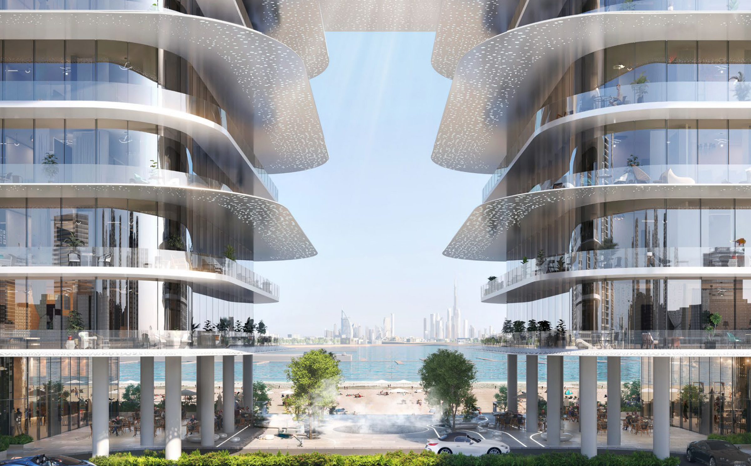 Exquisite Waterfront Apartment in Dubai Harbour - 物件實景