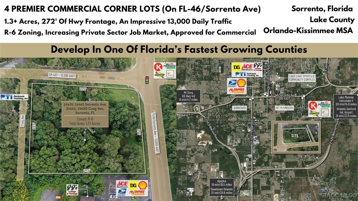 24439 Sorrento Avenue, Mount Dora, Florida, 32776, United States, ,Residential,For Sale,24439 Sorrento Avenue,1348352