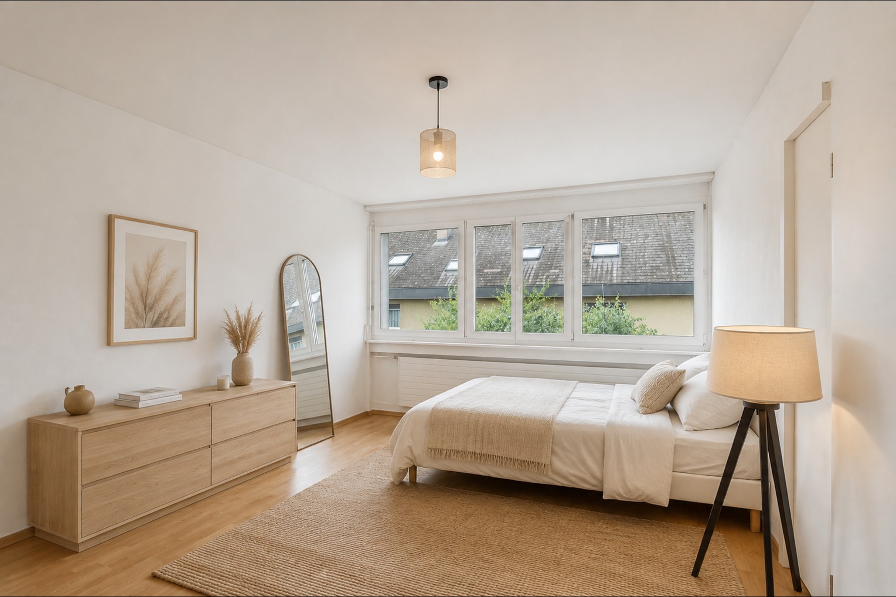  Spacious 5.5-room top-floor apartment with a terrace and 2 outdoor parking space - 物件實景