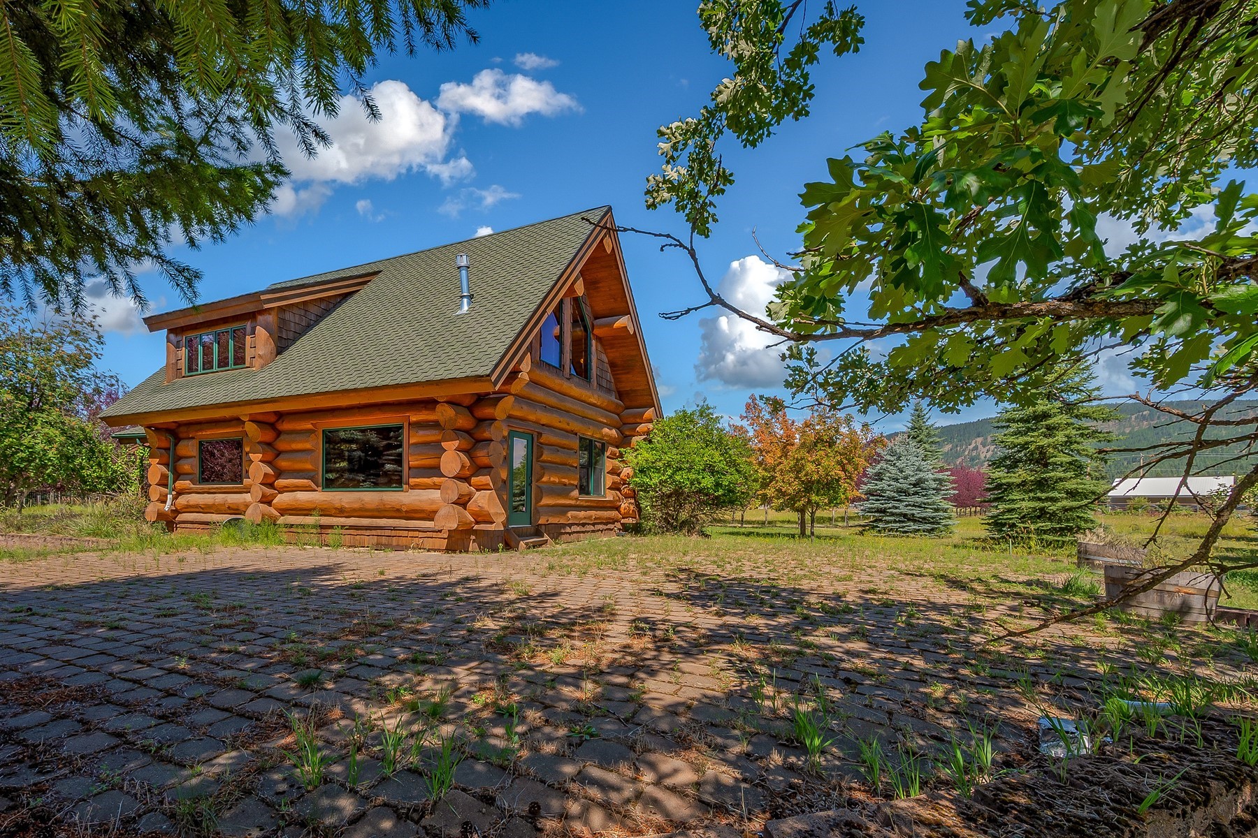  Artistic Log Home, Stunning Mountain Views - 物件實景