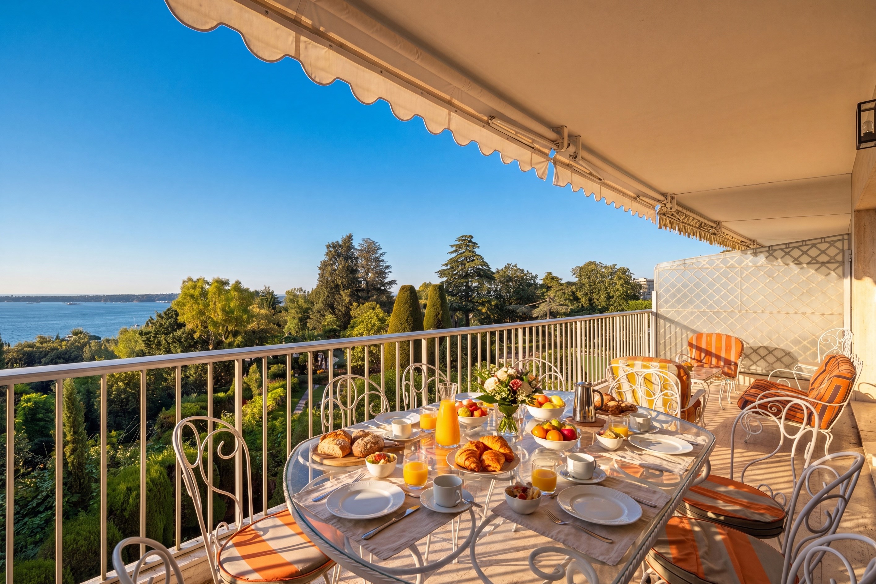  Sea view apartment for renovation in a prestigious residence in Cannes Californ… - 物件實景