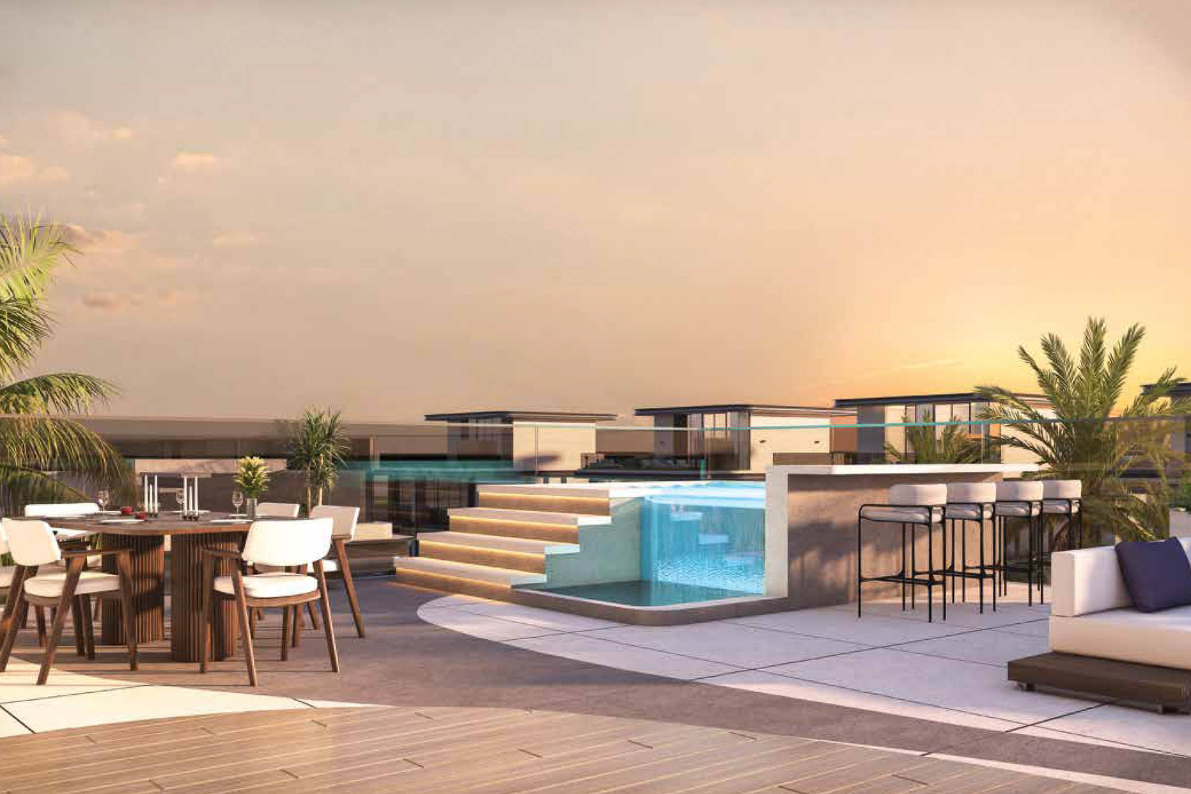  Villa with Private Pool and Rooftop Jacuzzi in MBR City - 物件實景