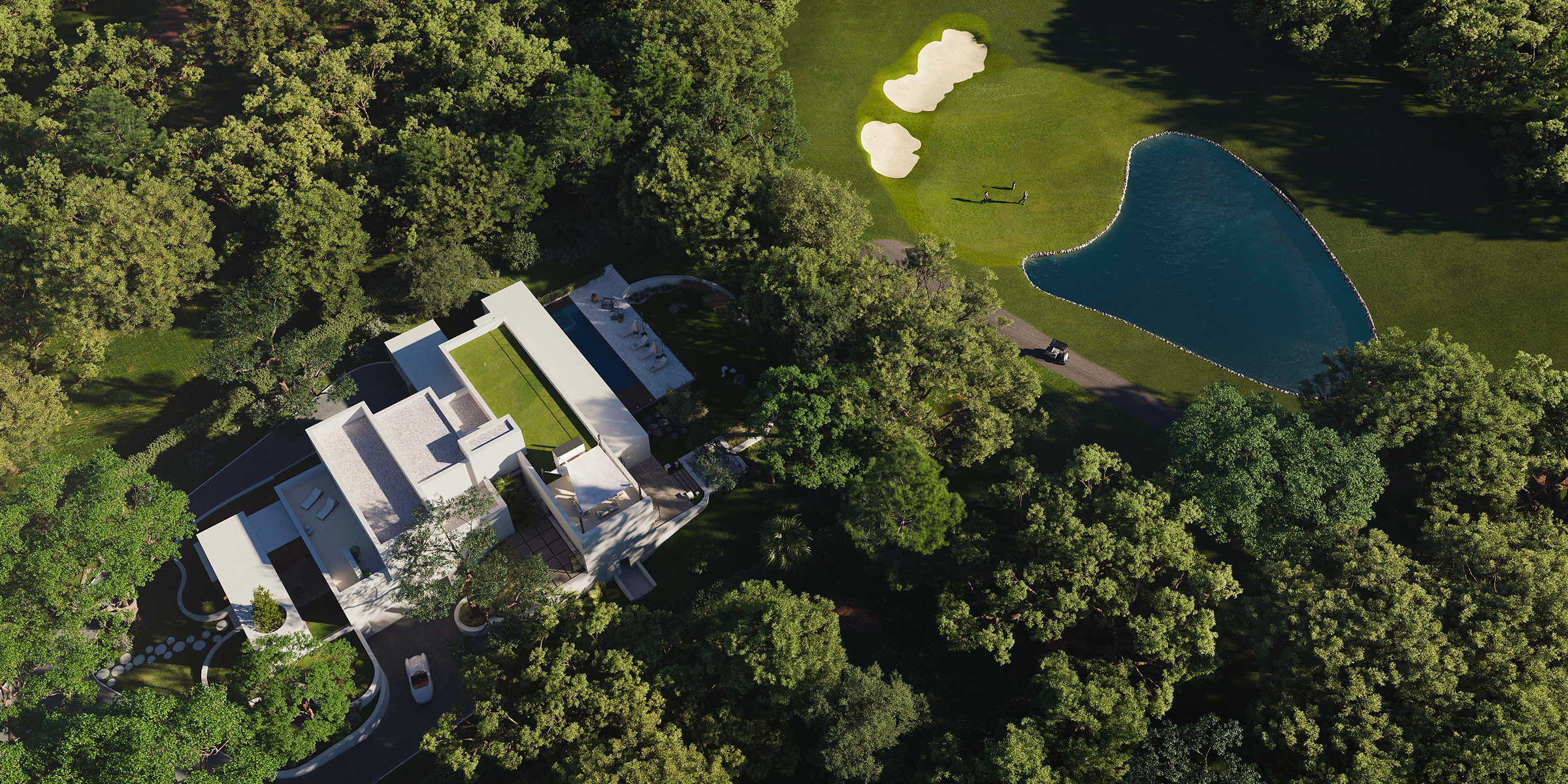  Luxurious Charles Kent-Designed Villa at Valderrama Golf Course, Sotogrande - 物件實景