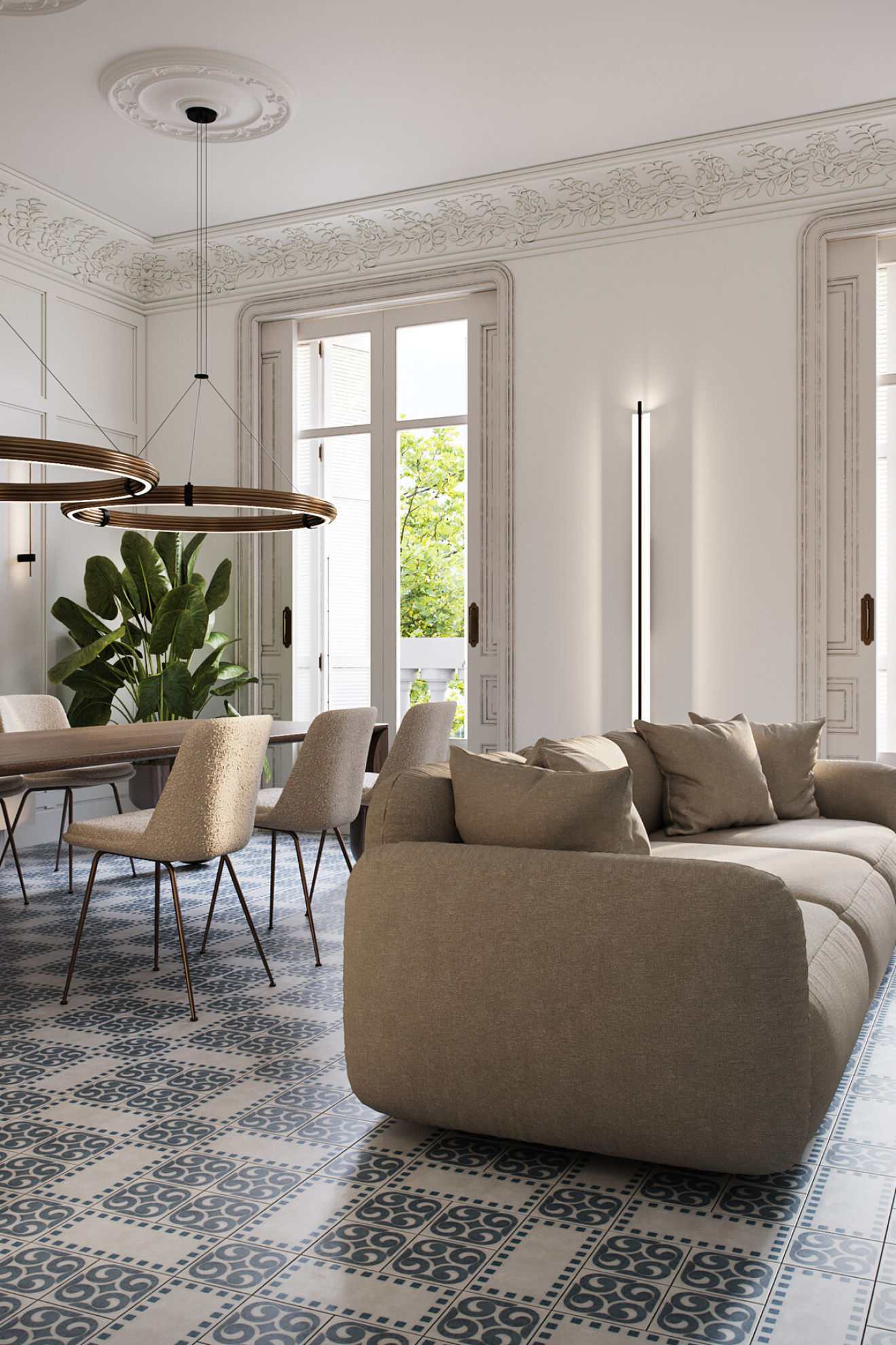  Exclusive residence with a terrace and high ceilings - 物件實景