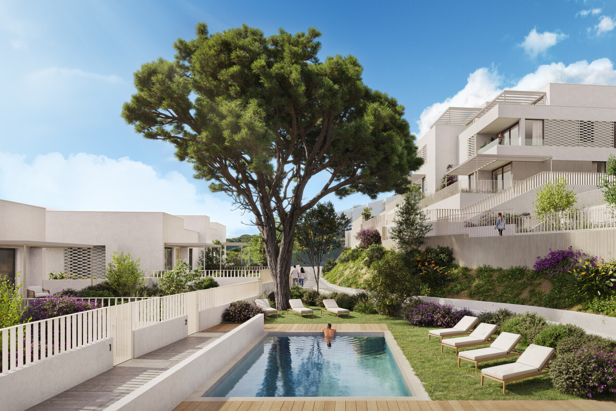  Newly built house with sea views in Caldes d