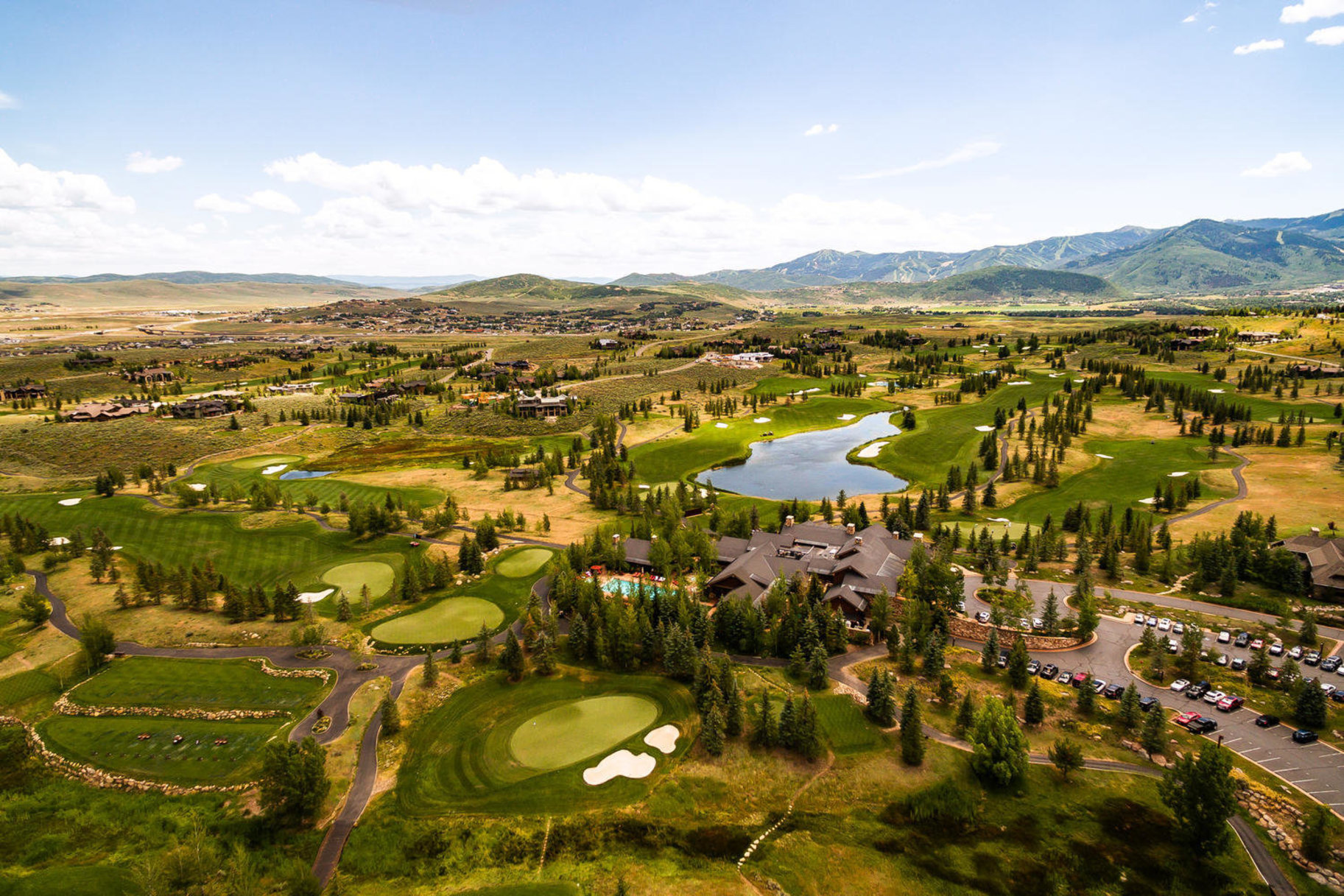  South-facing, Flat Lot on the 4th Green at Glenwild with Ski Resort Views - 物件實景