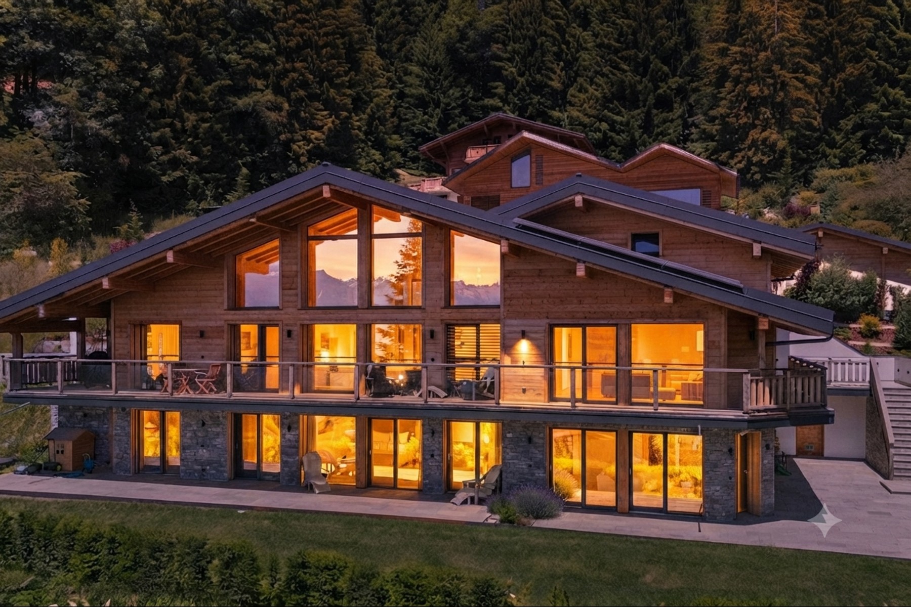  Alpine Excellence: A Luxury Chalet in Villars-sur-Ollon - 物件實景