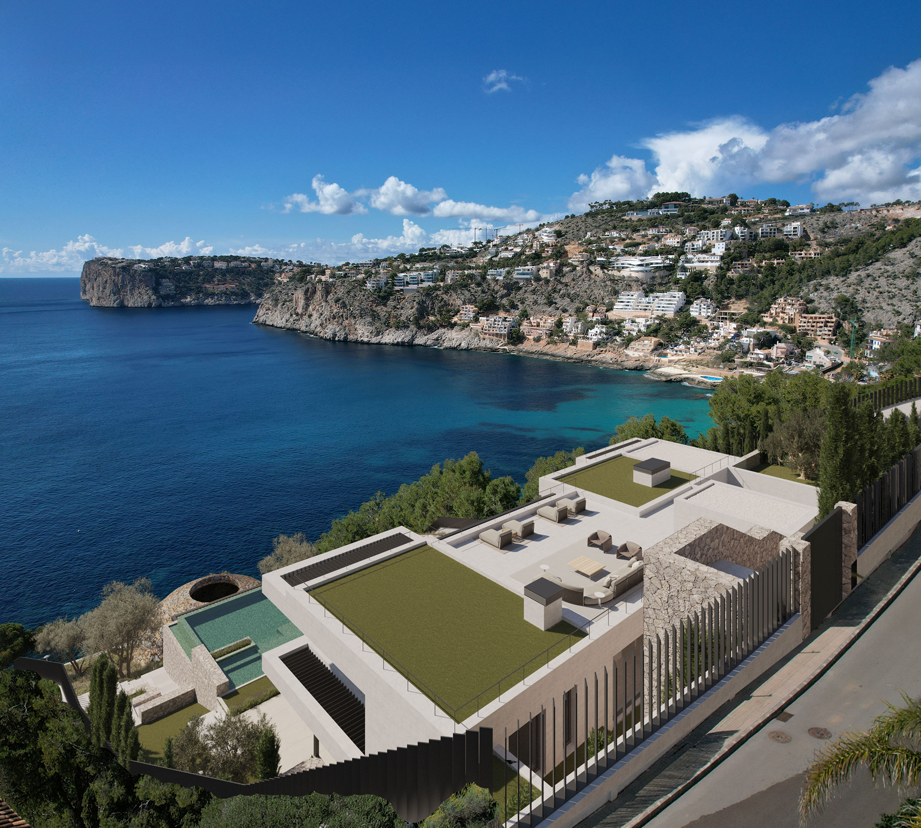  Land with construction project in Puerto Andratx - 物件實景