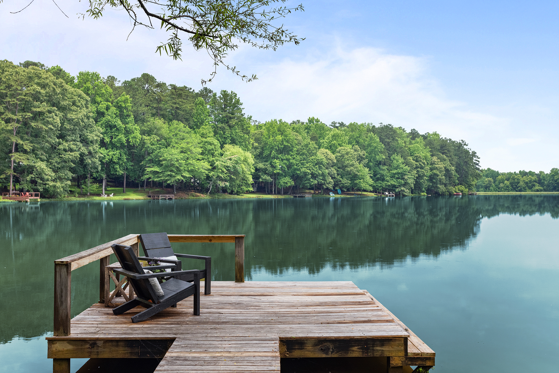  Charming, Private Cabin Overlooking Lake Coweta - 物件實景