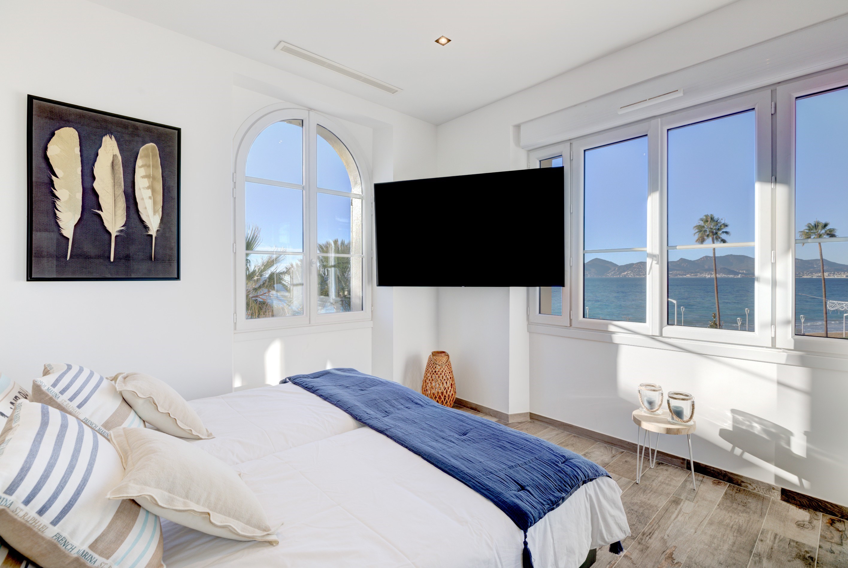  Cannes, seafront and old port, 5-room top floor apartment - 物件實景