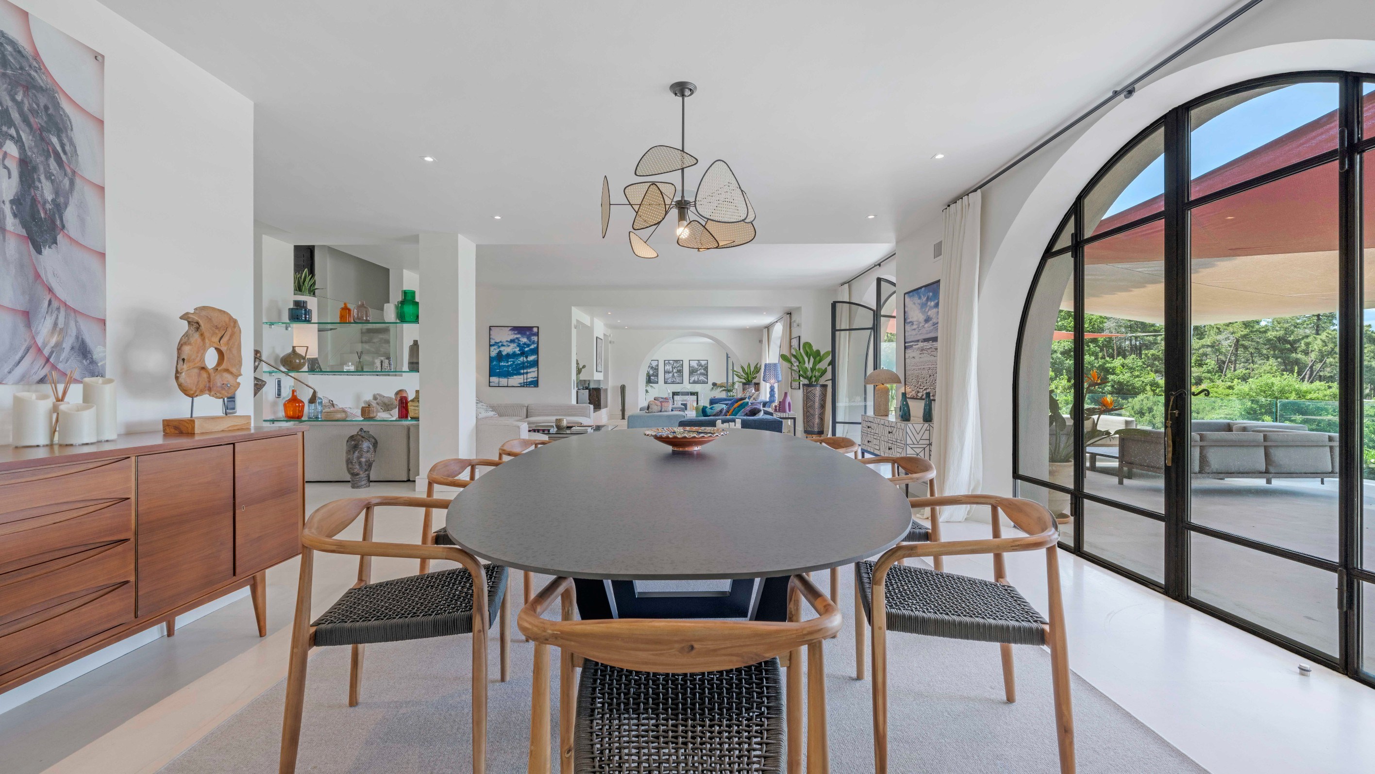  Contemporary sea view villa with 7 suites, pool & Spa for sale in Ramatuelle - 物件實景