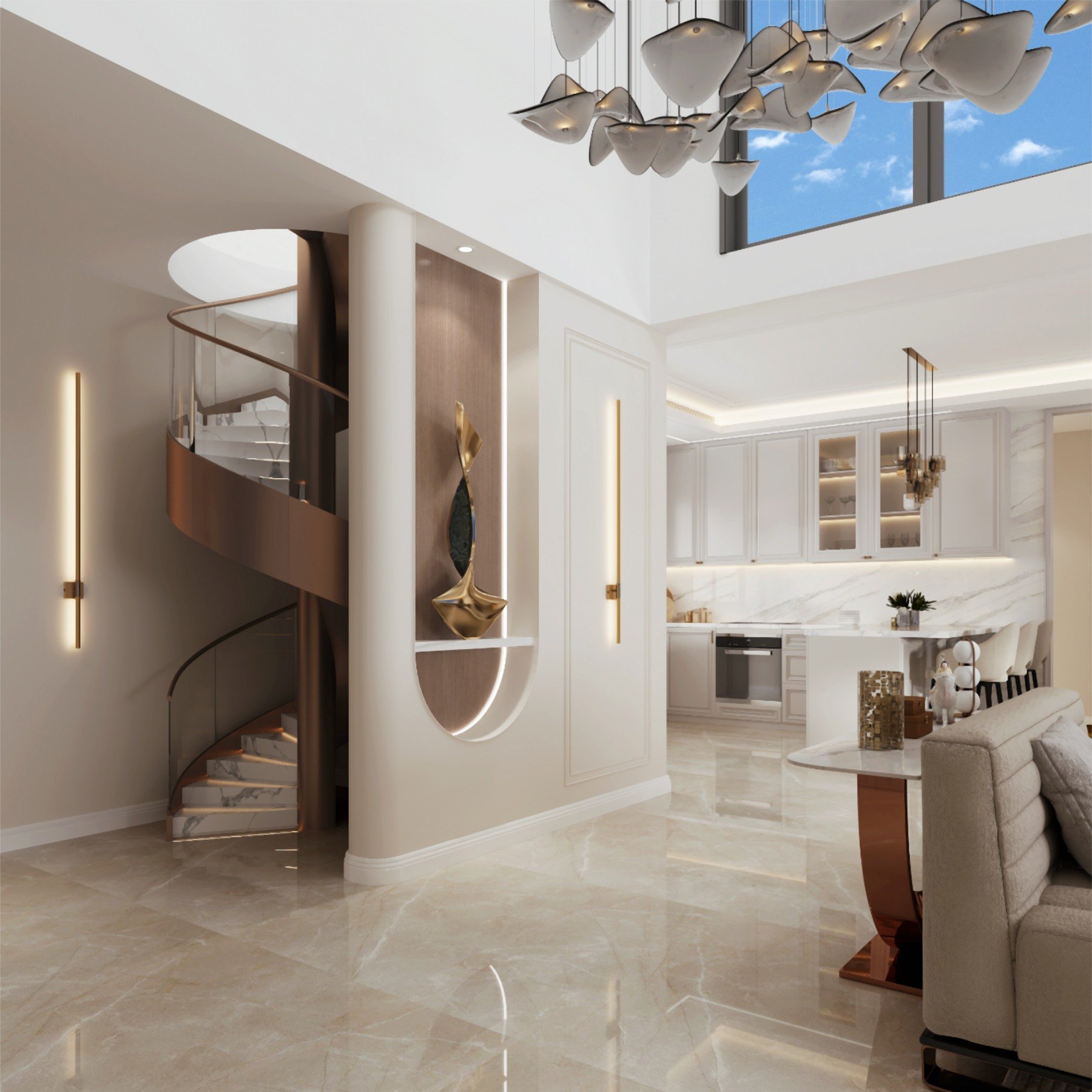  Top-Floor Penthouse with Expansive Roof Garden in Tombs of the Kings, Pafos - 物件實景