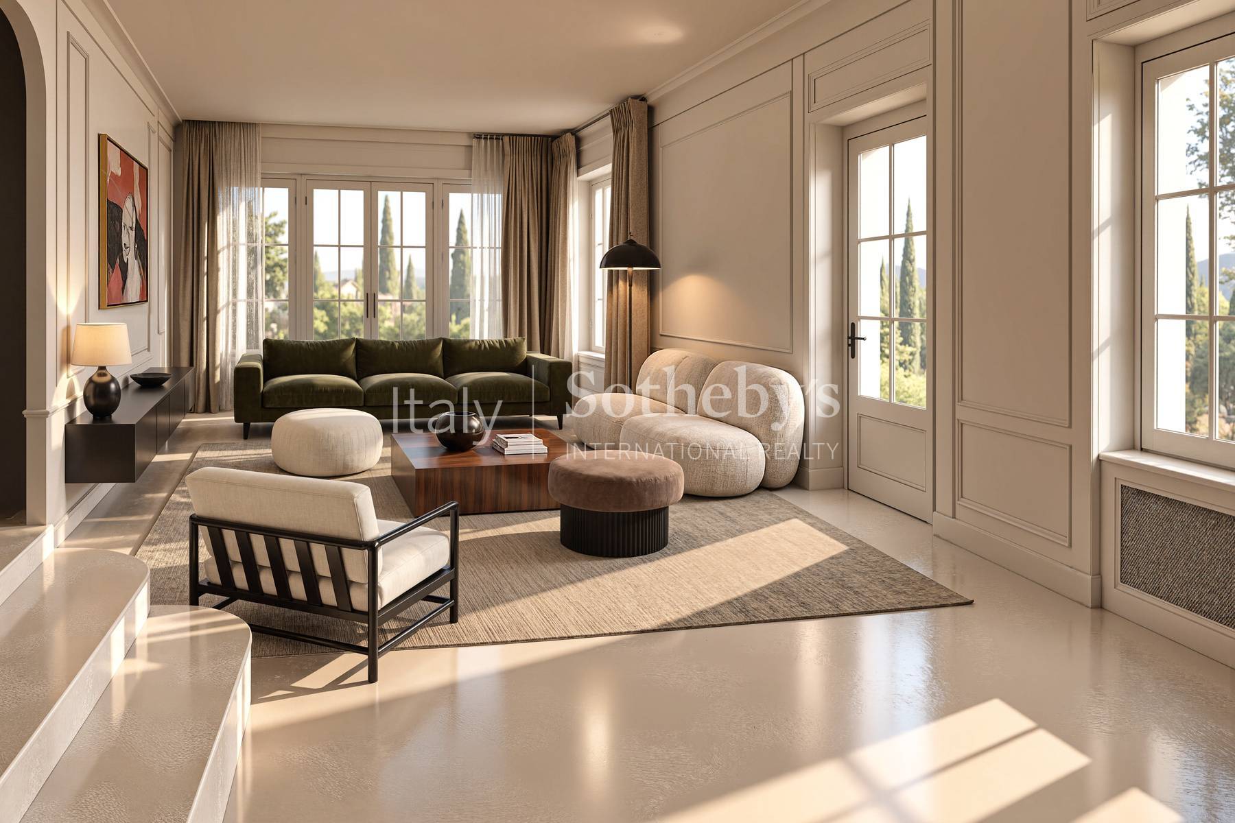  Villa with Panoramic Views and Park in Turin’s Hills - 物件實景