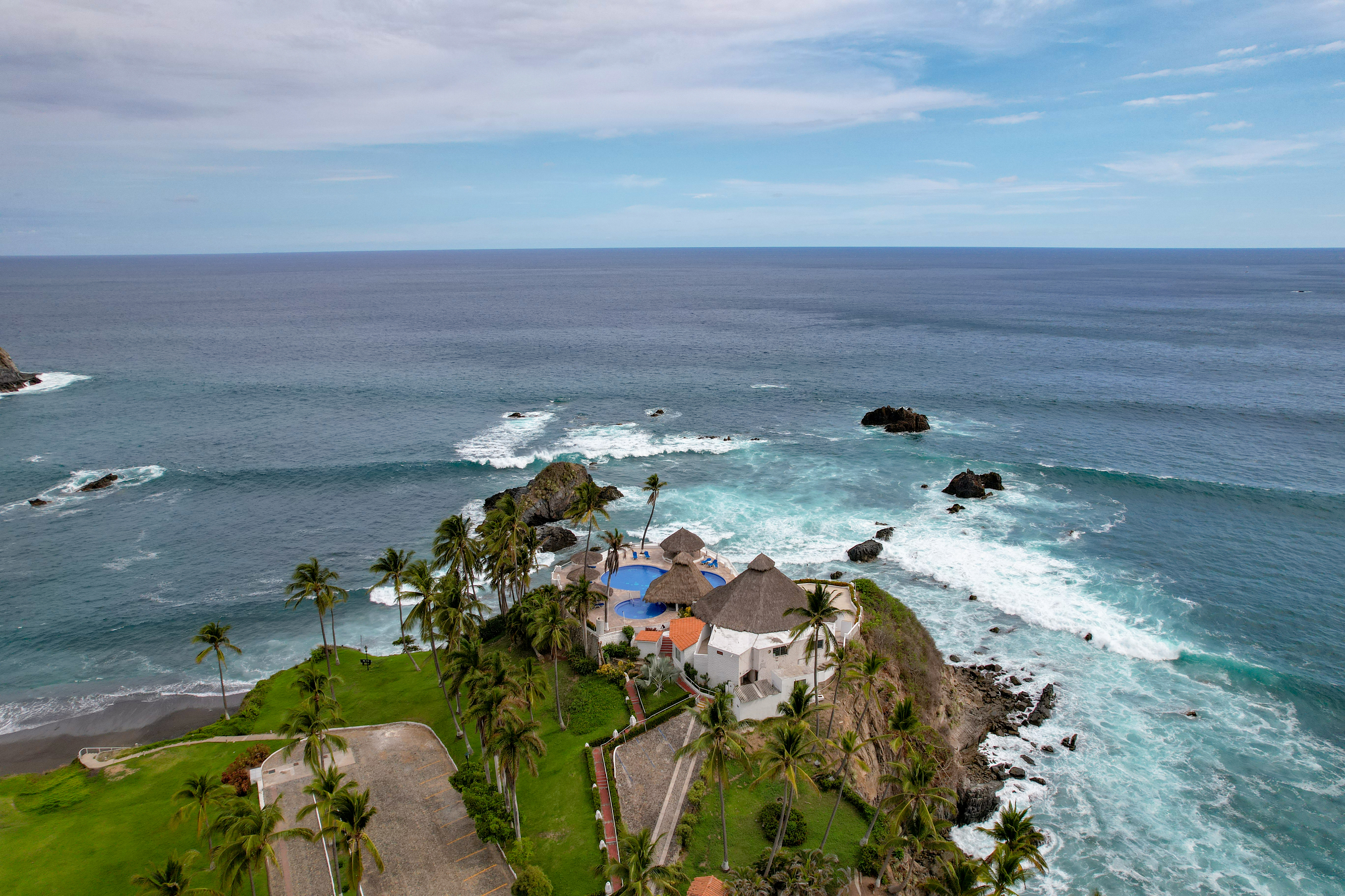  Departamento en venta en Vida del Mar, Manzanillo-planta baja y vista al jardín - 物件實景