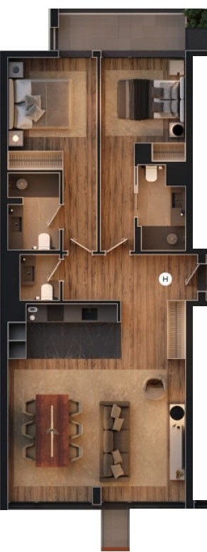 Lisboa, Lisbon, 1200-109, PT, 2 Bedrooms Bedrooms, ,3 BathroomsBathrooms,Residential,For Sale,1838938