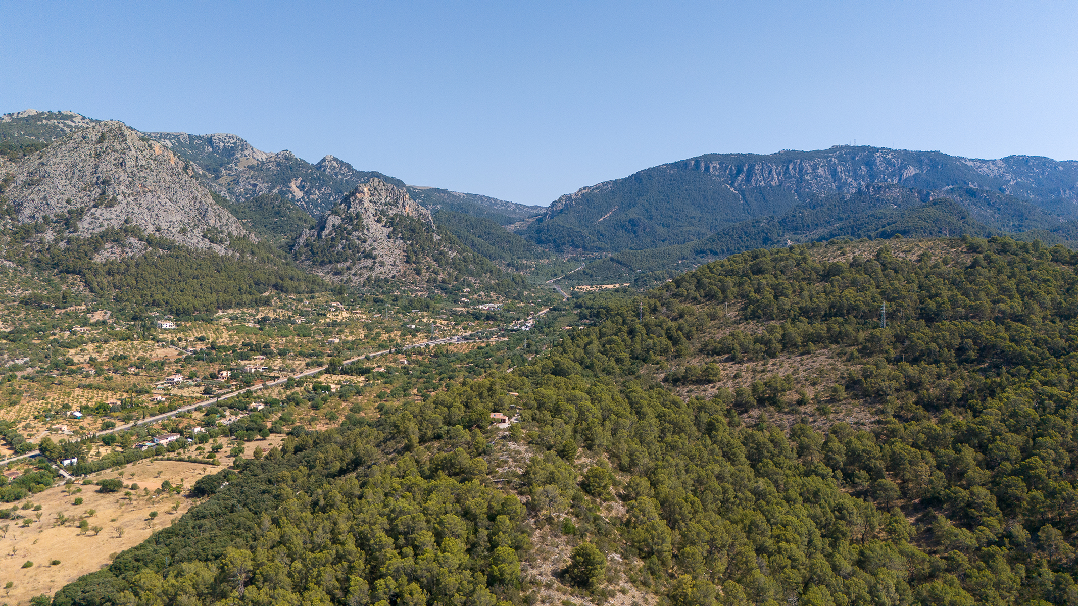  Land with panoramic views and 3 small buildings in Bunyola - 物件實景