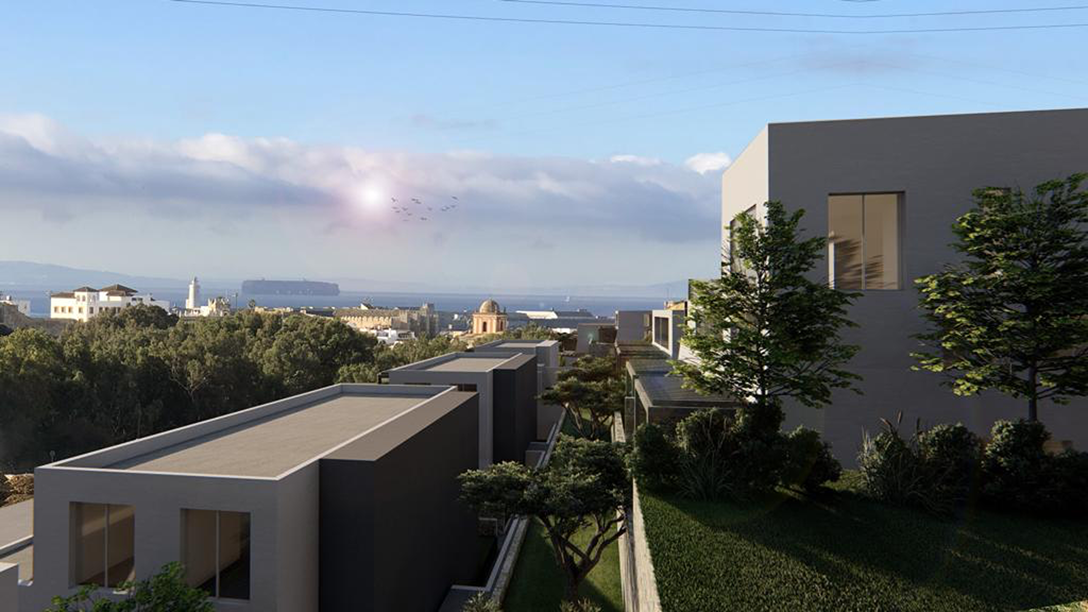  Three-bedroom penthouse with views of the Strait of Gibraltar - 物件實景