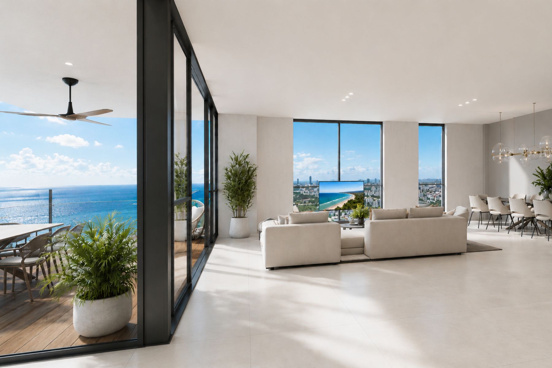  Mini Penthouse with Panoramic Sea Views in Tel Aviv’s New Coastal District - 物件實景