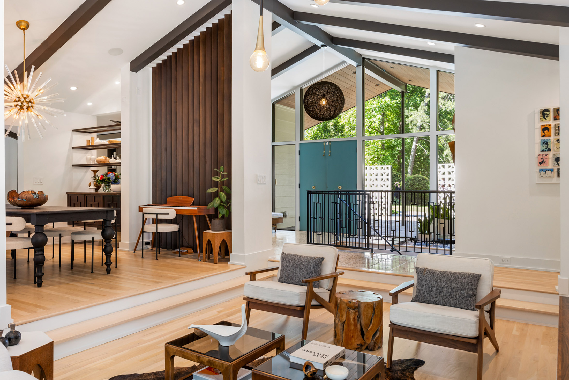  Extraordinary Mid-Century Modern Residence in Buckhead - 物件實景