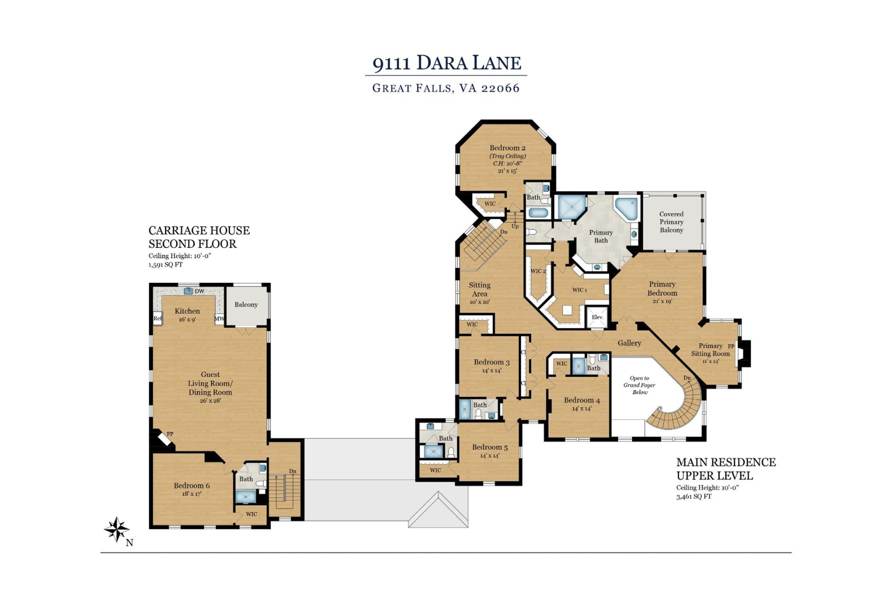  9111 Dara Lane, Great Falls, VA, 22066 - 物件實景