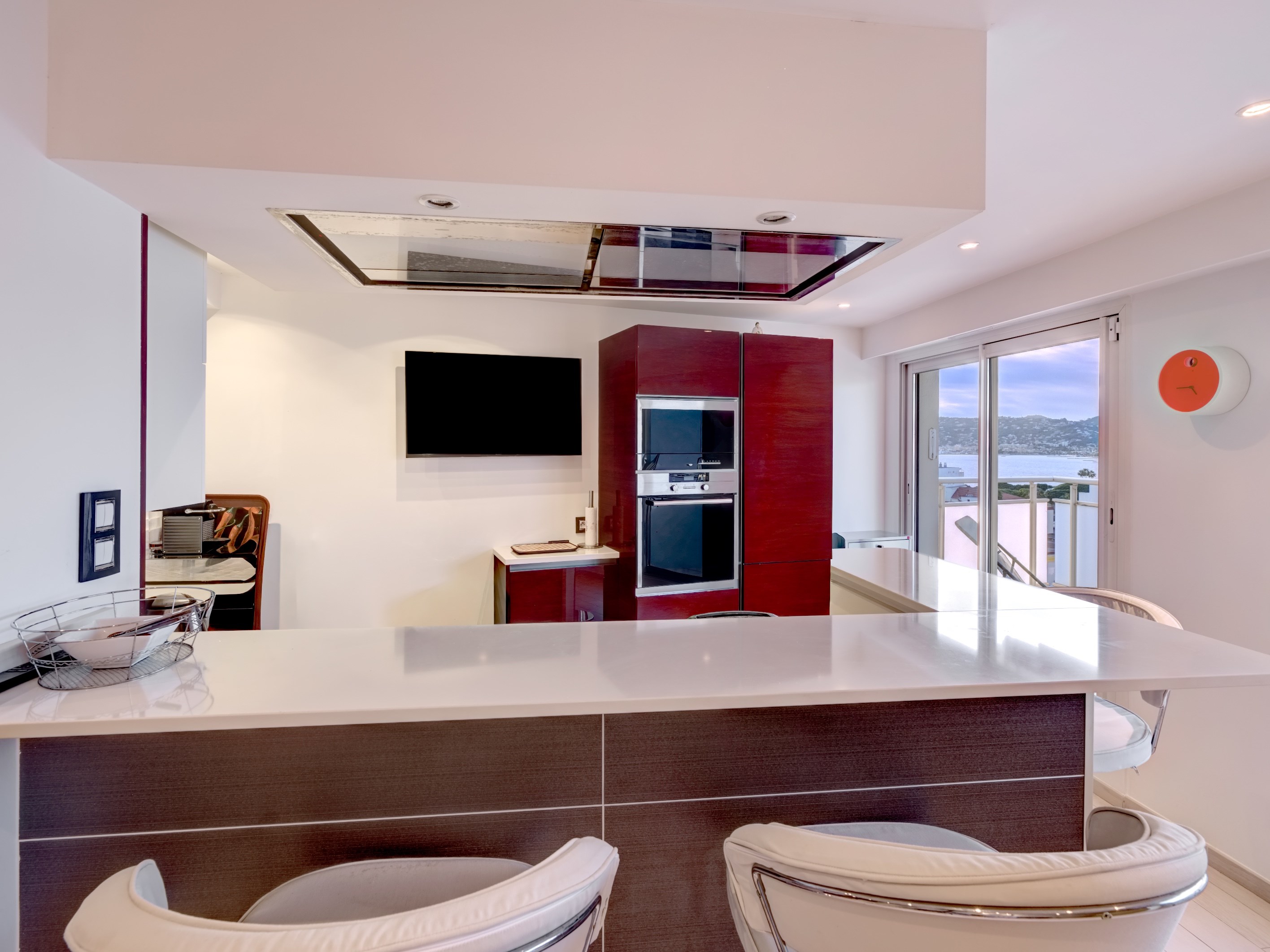  Panoramic sea view apartment with rooftop terrace in Juan-les-Pins, top floor, … - 物件實景