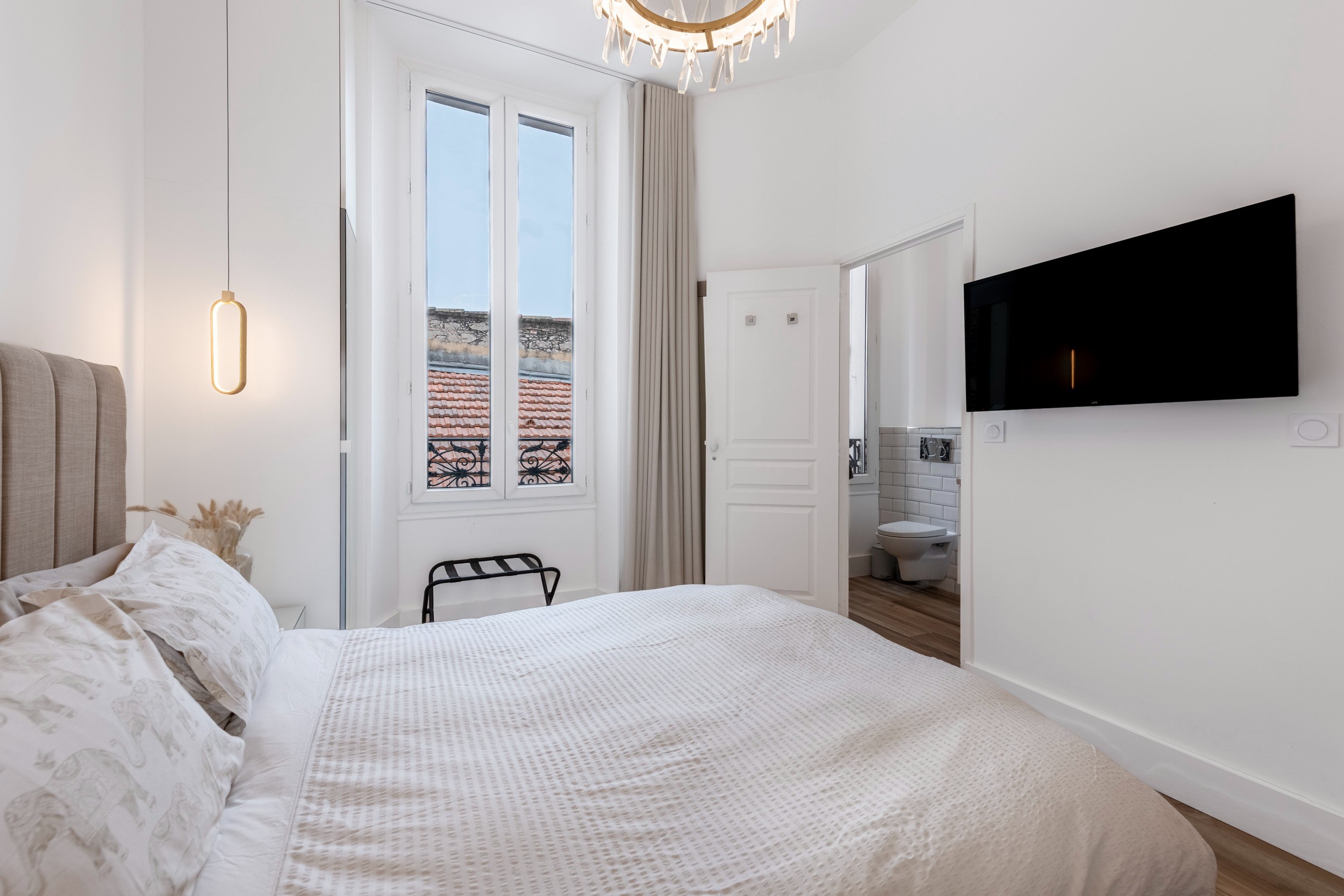  Cannes Banane, 87 sqm three bedroom apartment near the Palais des Festivals - 物件實景