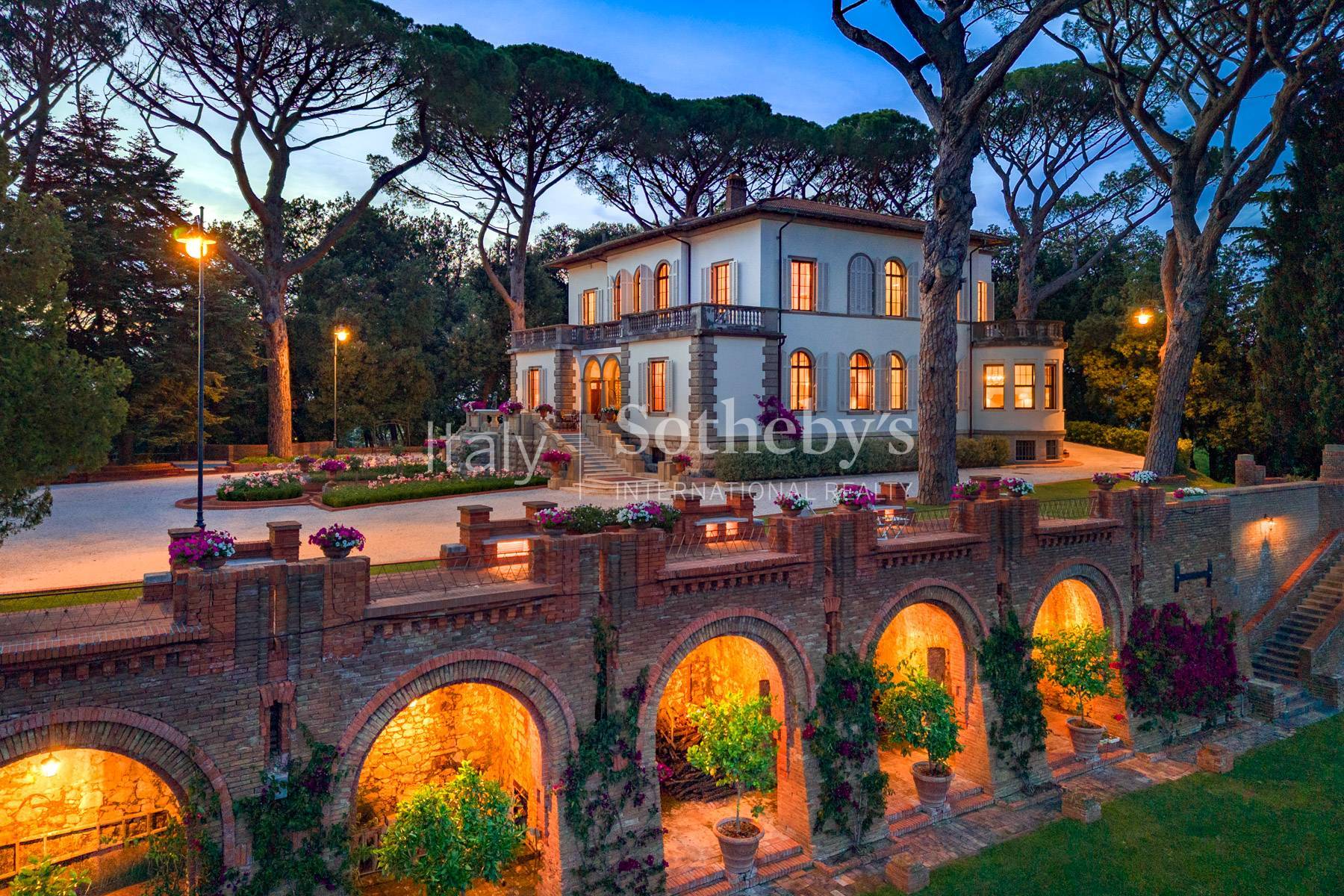  Historic liberty villa with private tennis court in Tuscany - 物件實景