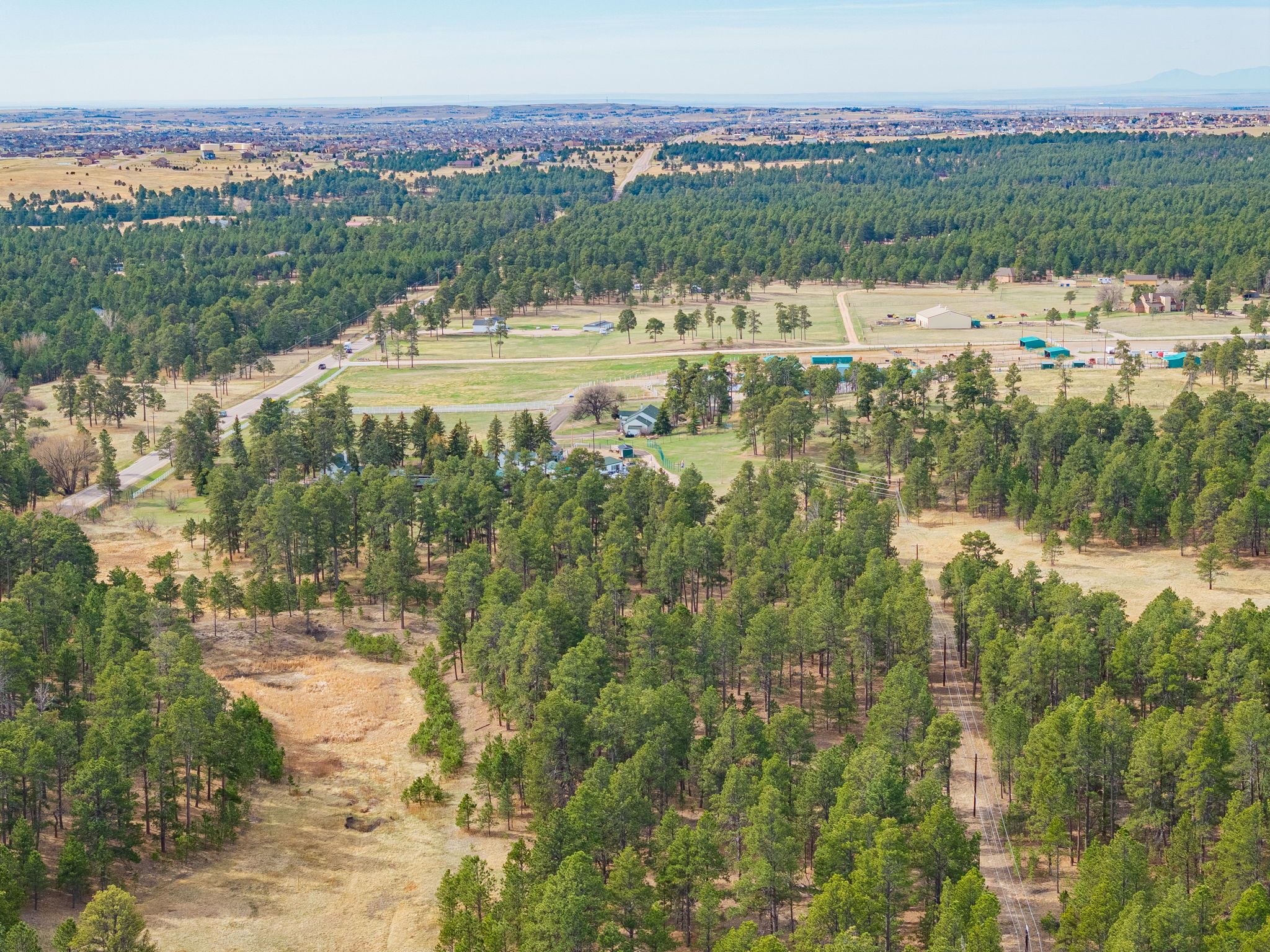  Historic Pine Run Ranch in Black Forest on rare 60 acres - 物件實景
