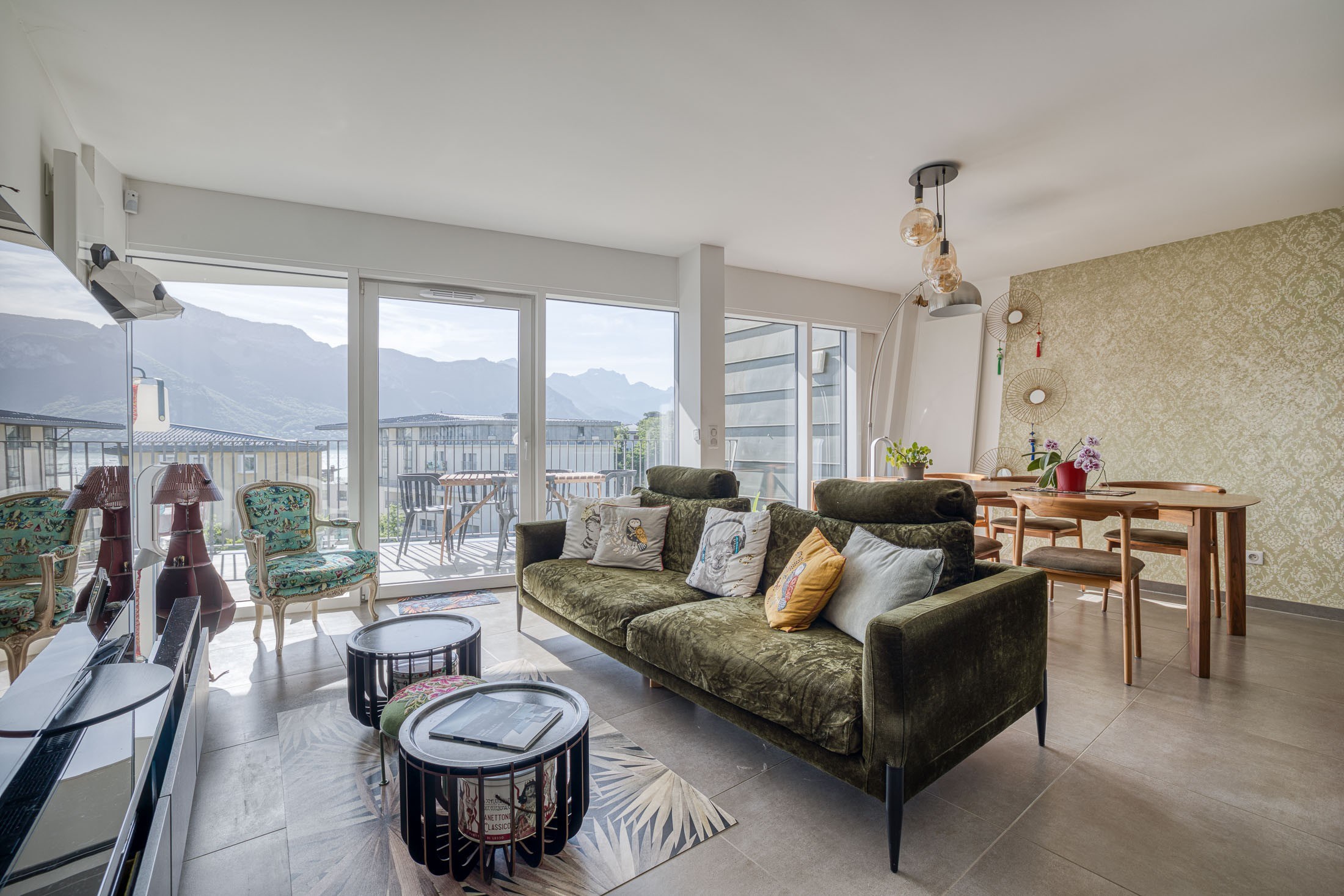  Contemporary apartment with terrace and lake views - 物件實景