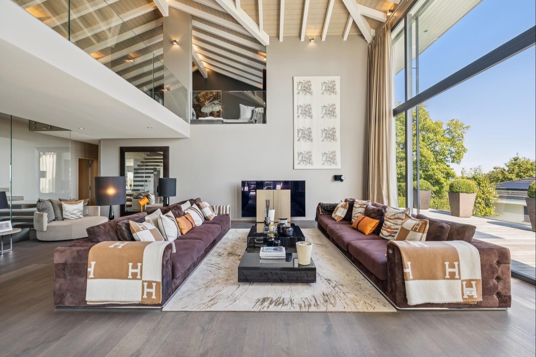  Contemporary architect-designed villa with a pool and a view of Lake Geneva - 物件實景