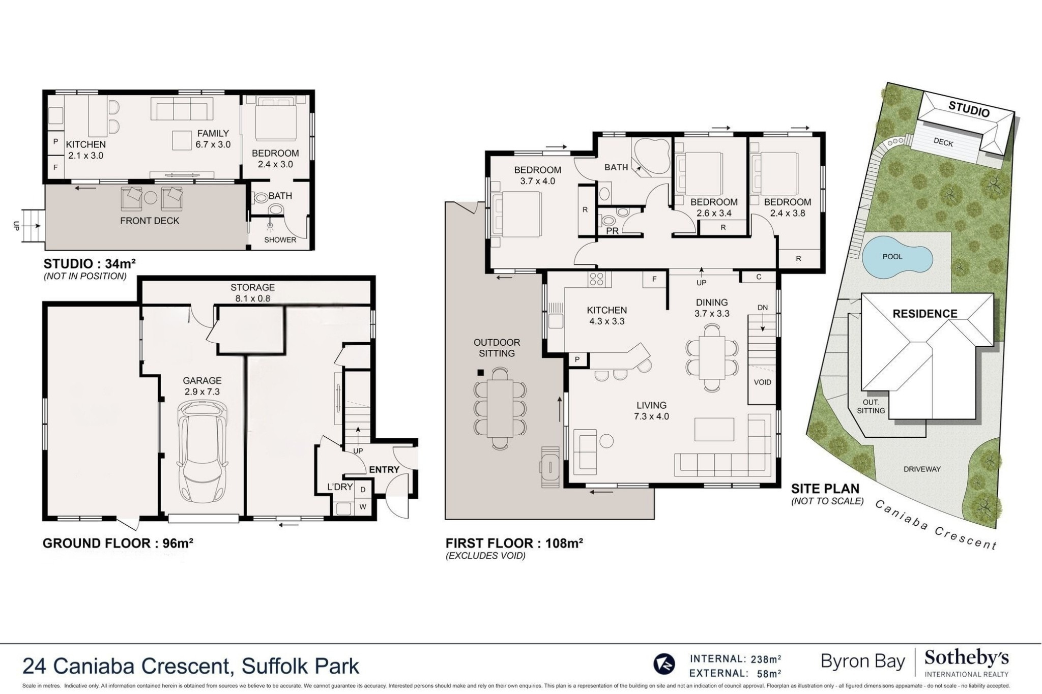  24 Caniaba Crescent, Suffolk Park - 物件實景