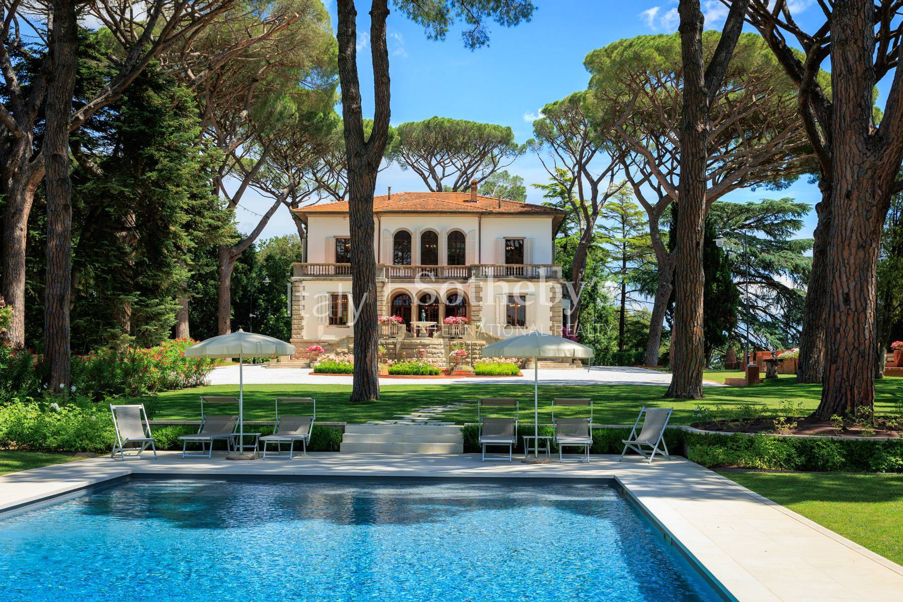  Historic liberty villa with private tennis court in Tuscany - 物件實景
