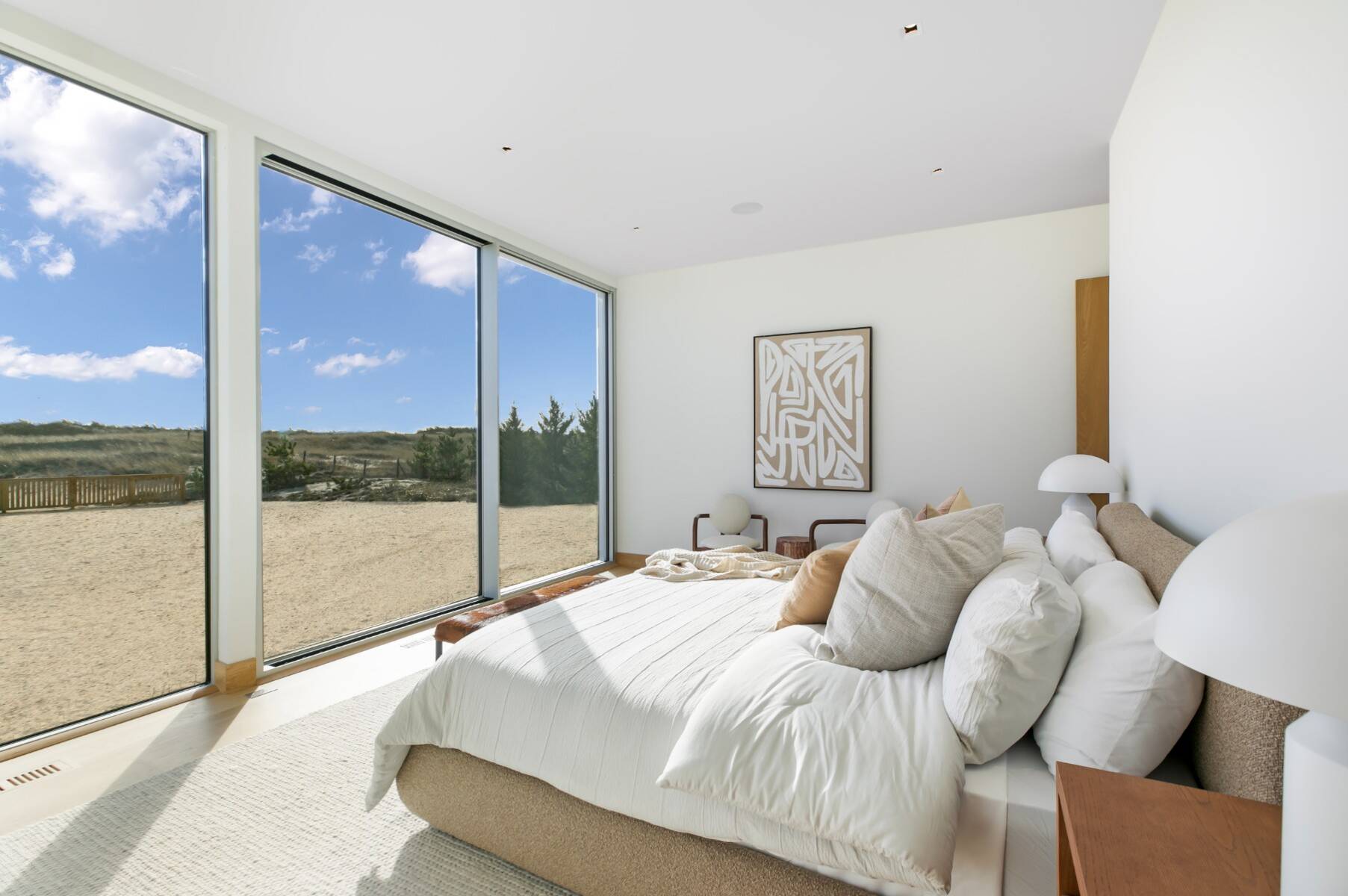  BRAND NEW MODERN OCEANFRONT w/ POOL on 2.6 ACRES IN AMAGANSETT - 物件實景