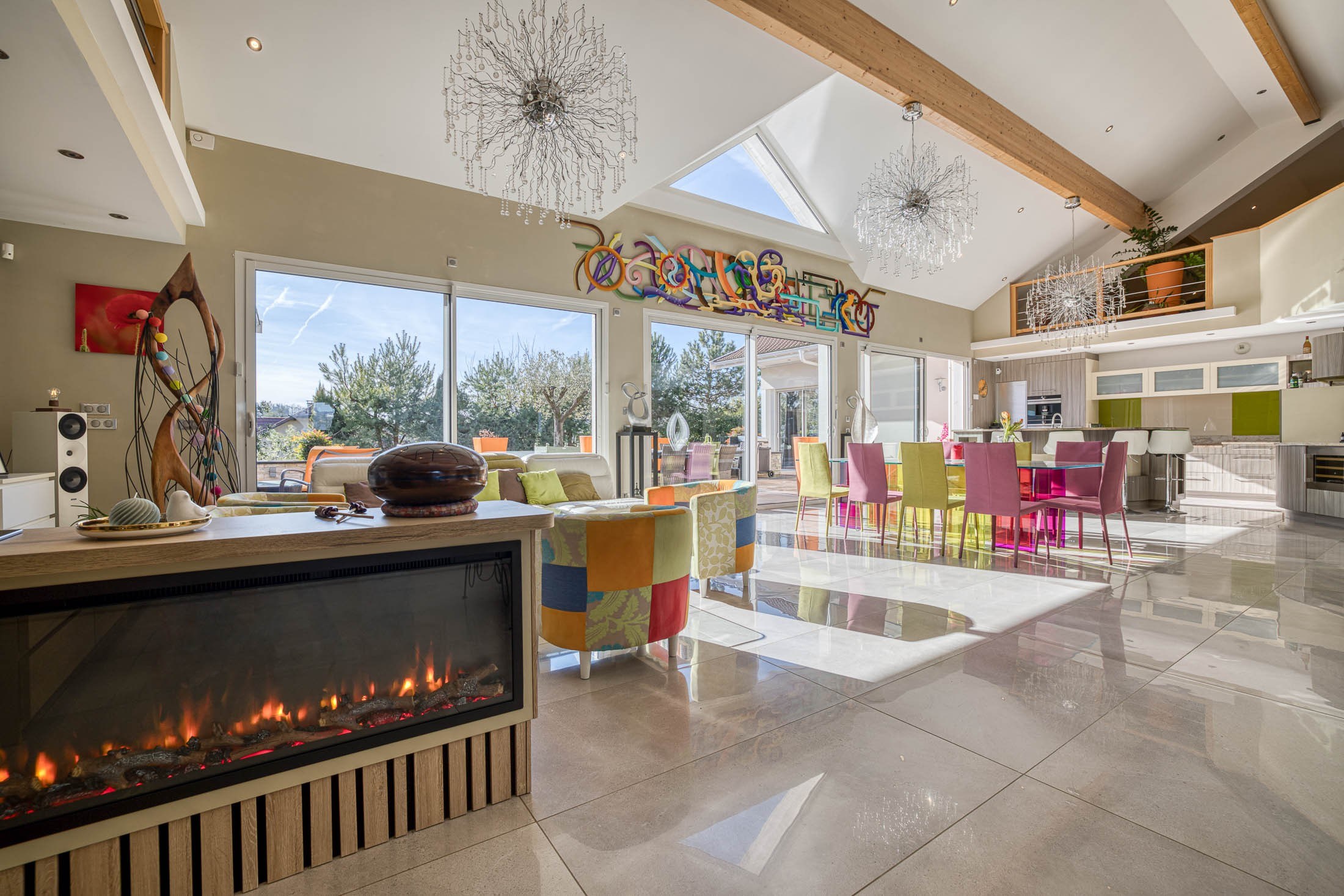  Exceptional Property with Spectacular Volumes – Between Annecy and Geneva - 物件實景