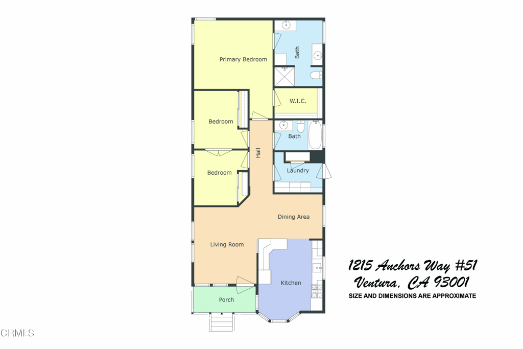 Ventura, California, 93001, United States, 3 Bedrooms Bedrooms, ,1 BathroomBathrooms,Residential,For Sale,1974198