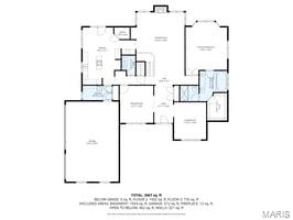 Chesterfield, Missouri, 63005, United States, 4 Bedrooms Bedrooms, ,3 BathroomsBathrooms,Residential,For Sale,1989616