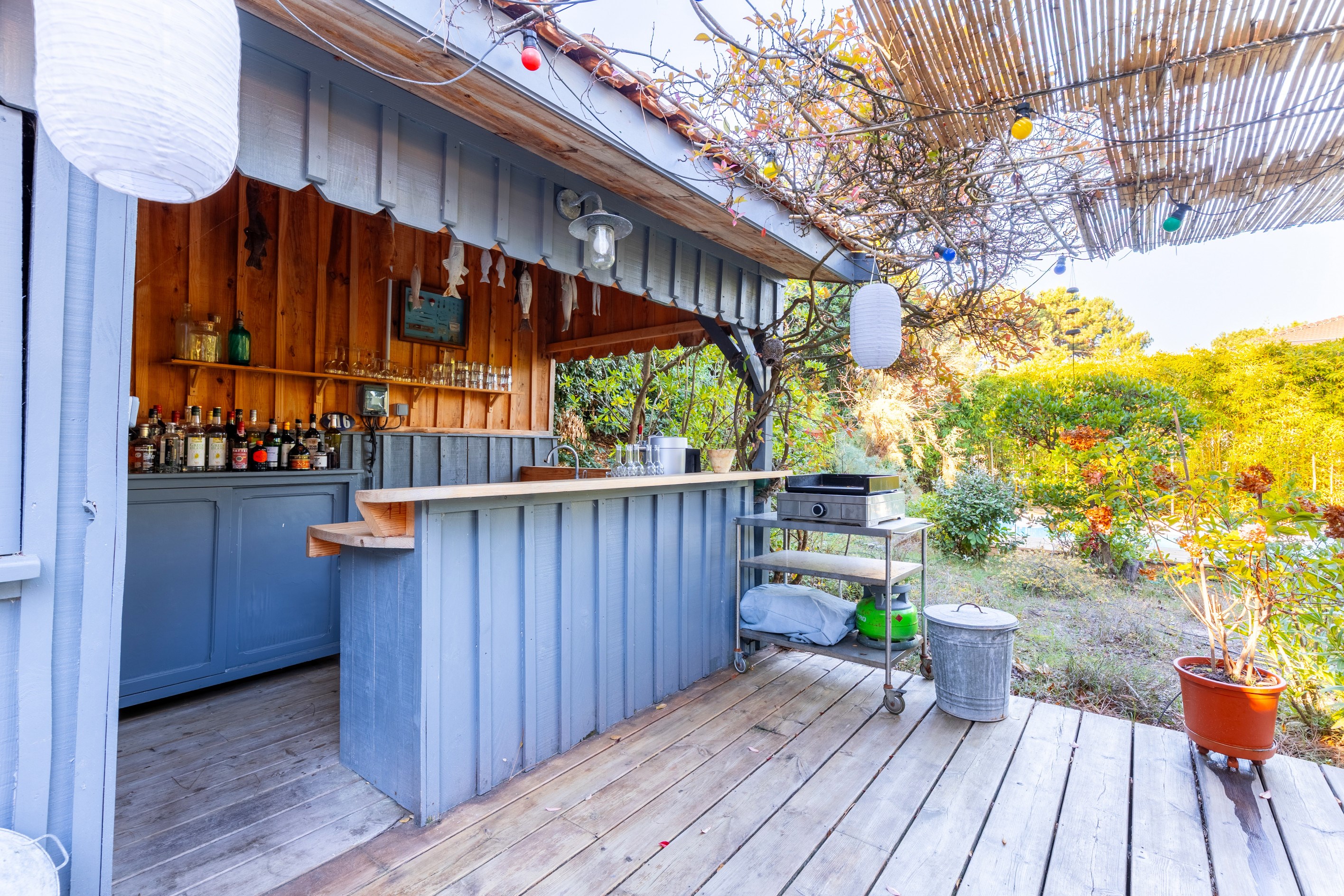  WOODEN VILLA WITH SWIMMING POOL IN THE HEART OF THE VALLONS DU FERRET - 物件實景
