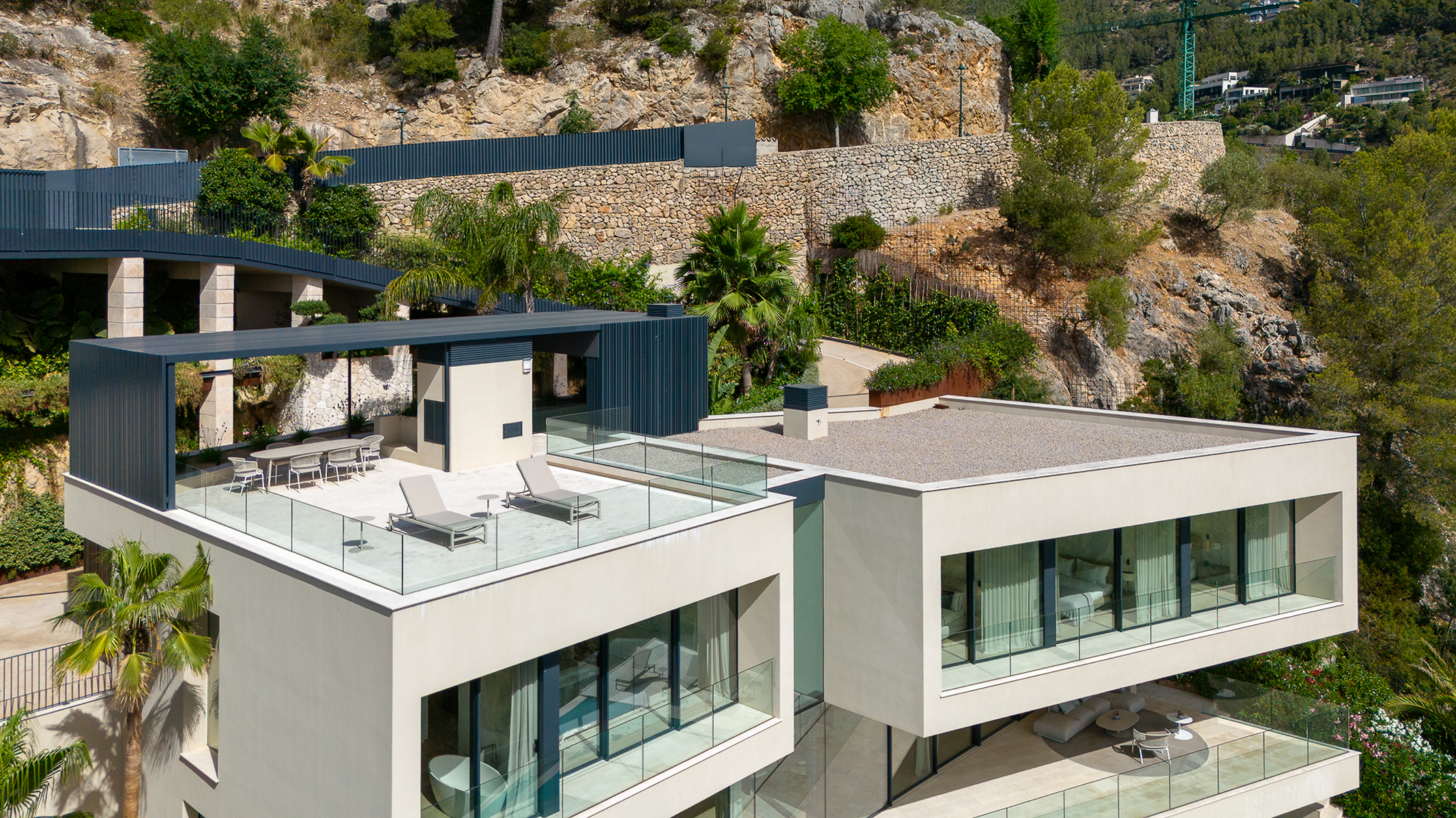  Villa with pool and panoramic views in Son Vida - 物件實景