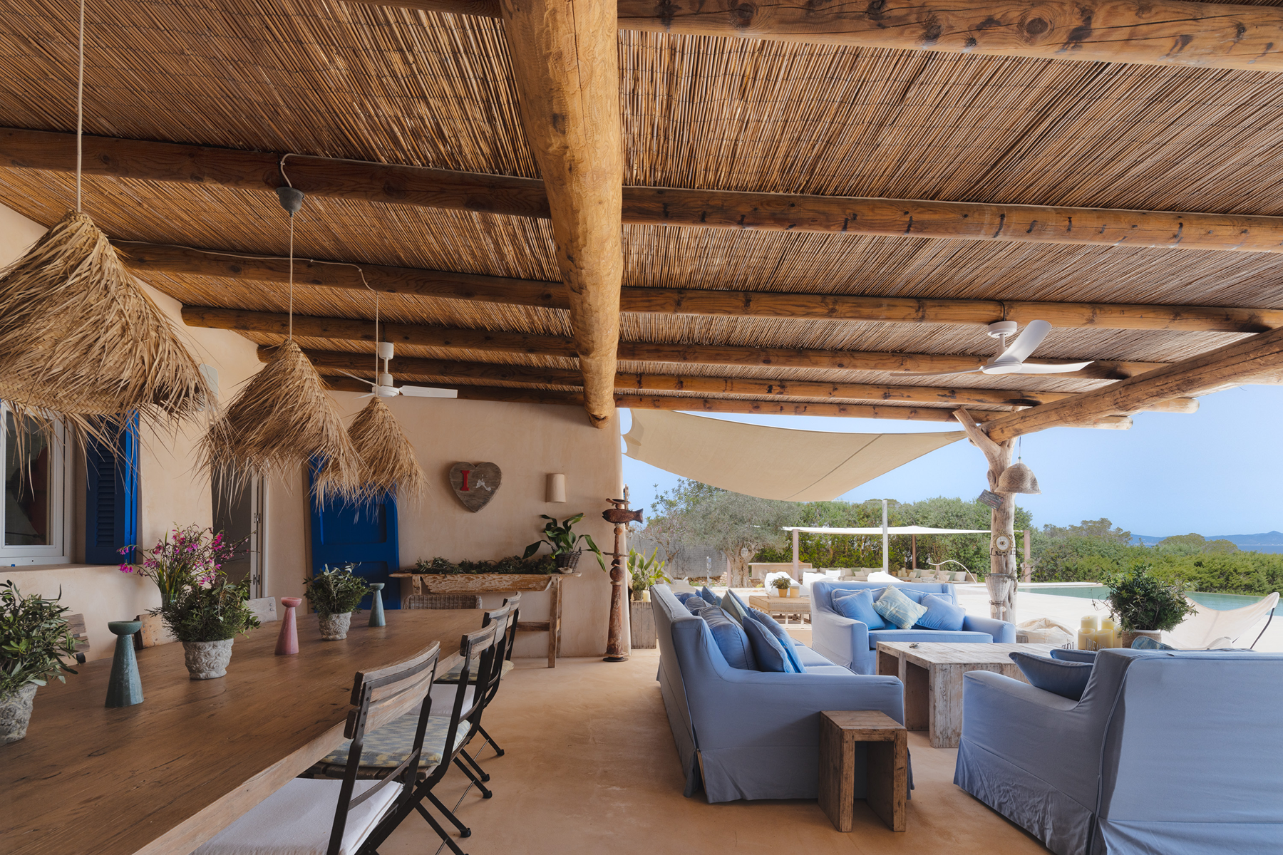  Mediterranean Style Estate with Sea Views in Porto Saler, Formentera - 物件實景