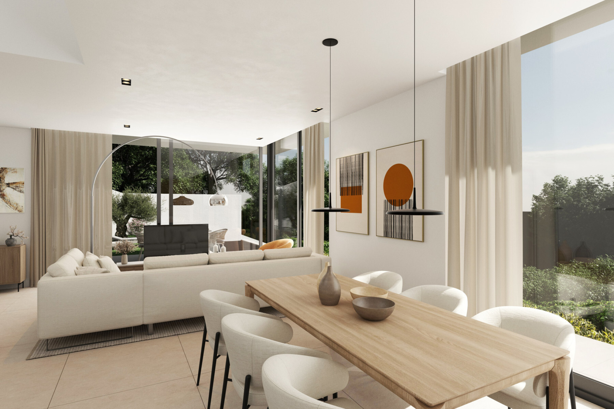  Newly built house with beautiful panoramic views of the mountains in Begur - 物件實景