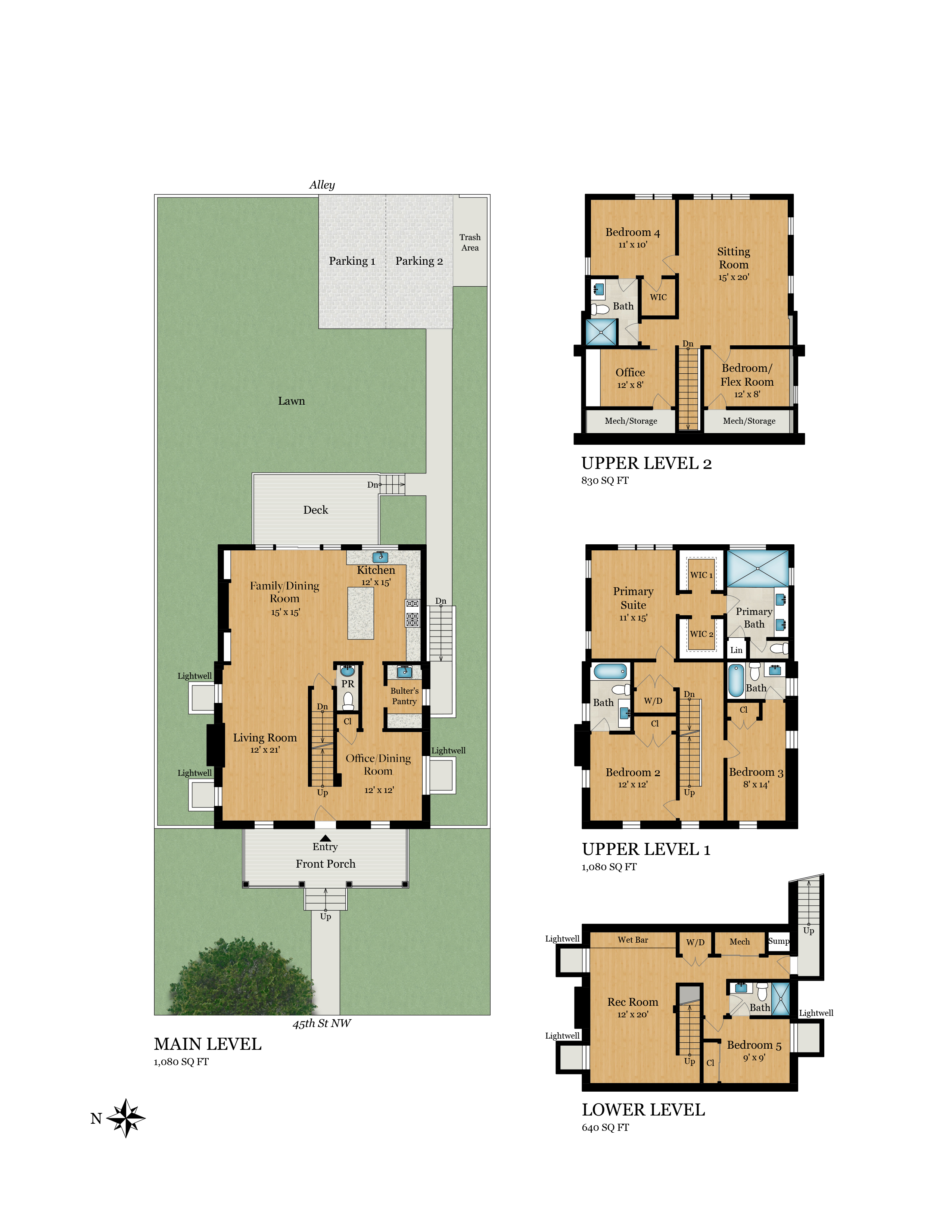  4721 45th Street NW, Washington, DC, 20016 - 物件實景