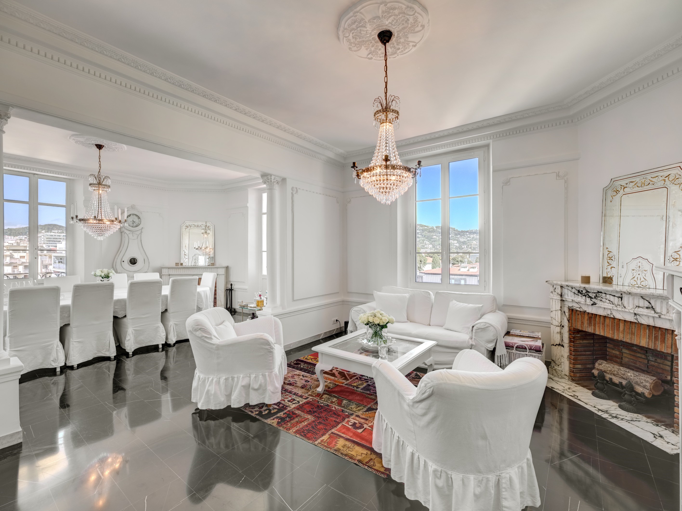  Cannes Petit Juas 2 bed apartment sea view renovated Art Deco walking distance … - 物件實景