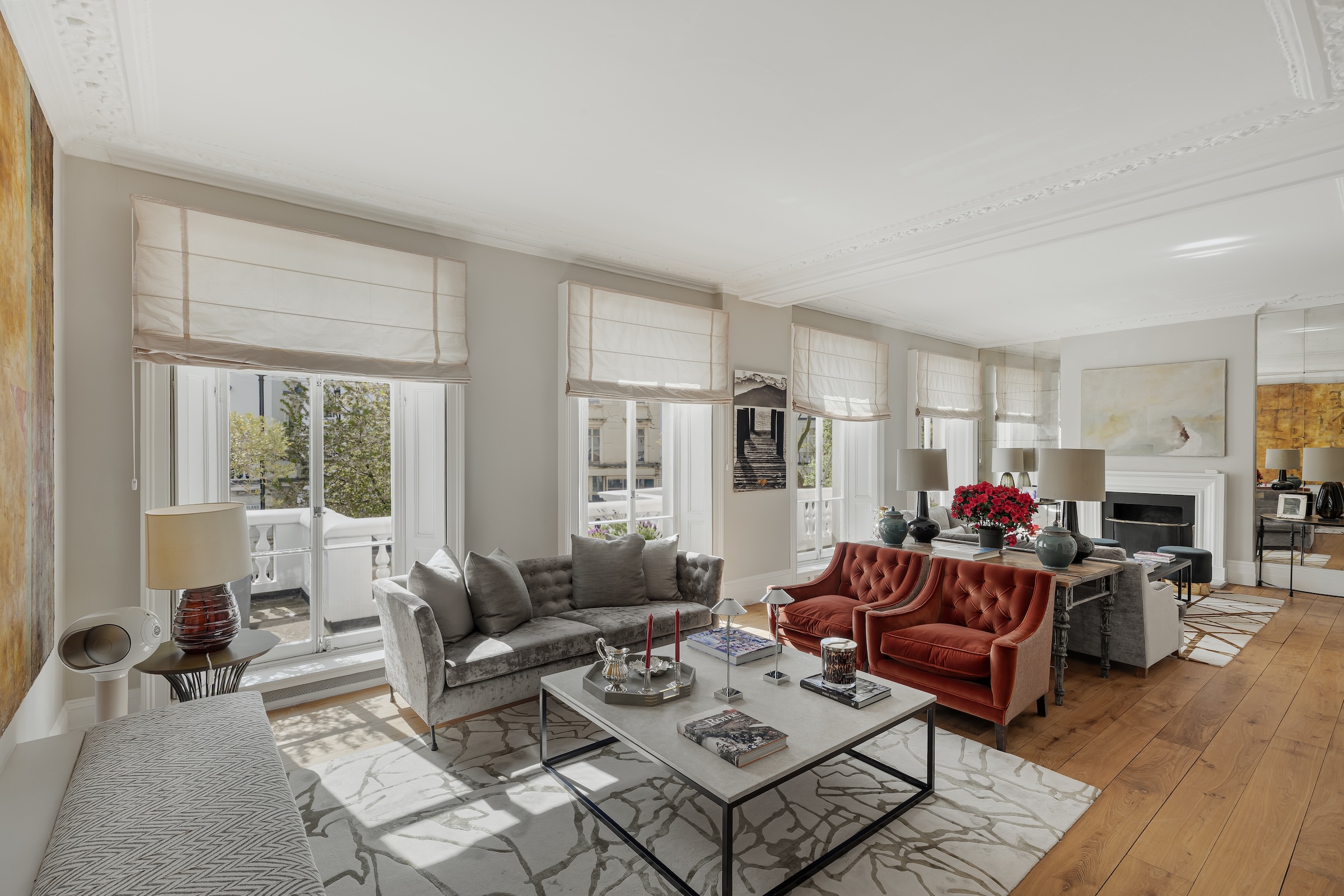 Exceptionally appointed double house in Pimlico 