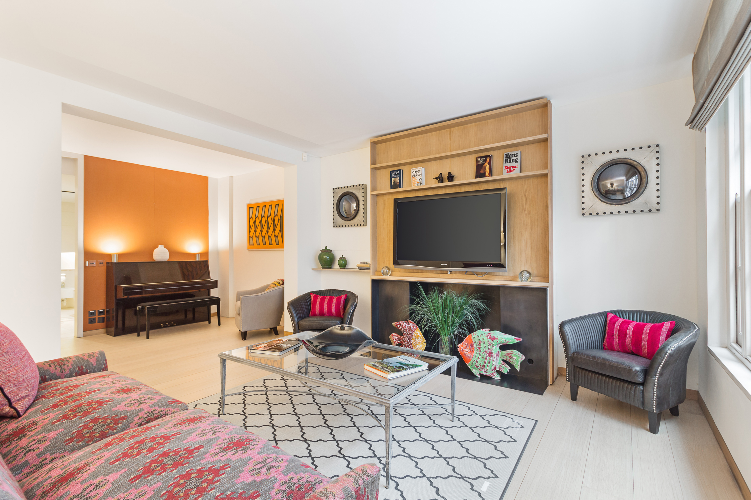  Grade II-Listed Townhouse on Montpelier Square with Terrace and Garden Views - 物件實景
