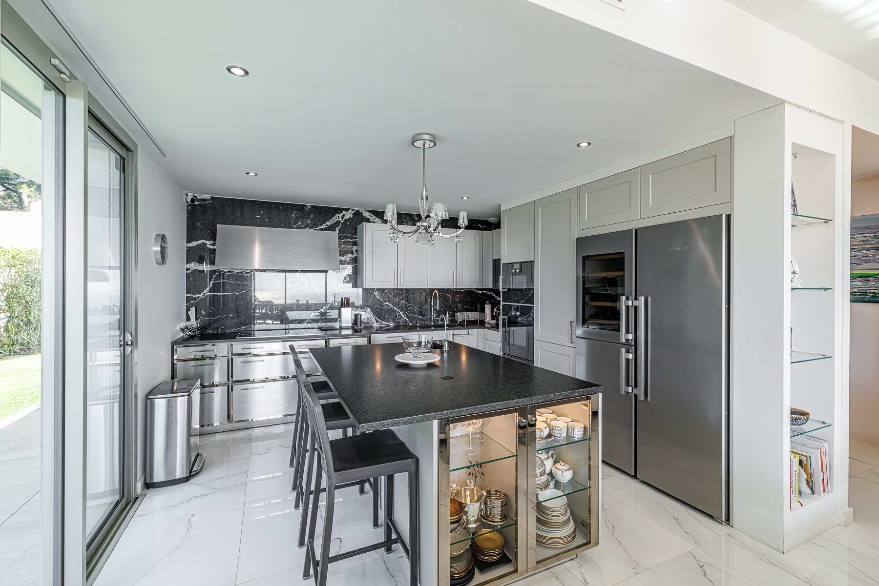  Luxury villa apartment for sale in Nice Gairaut, sea view, garden and infinity … - 物件實景