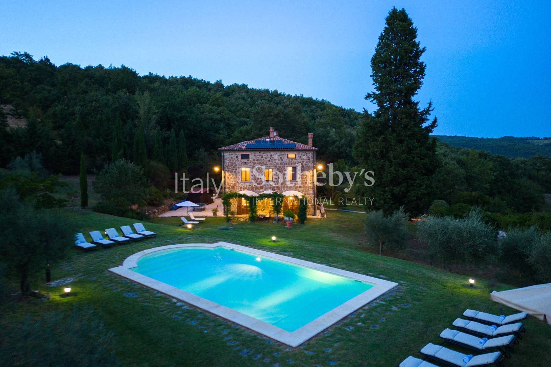  country house dating 1800 overlooking Todi - 物件實景