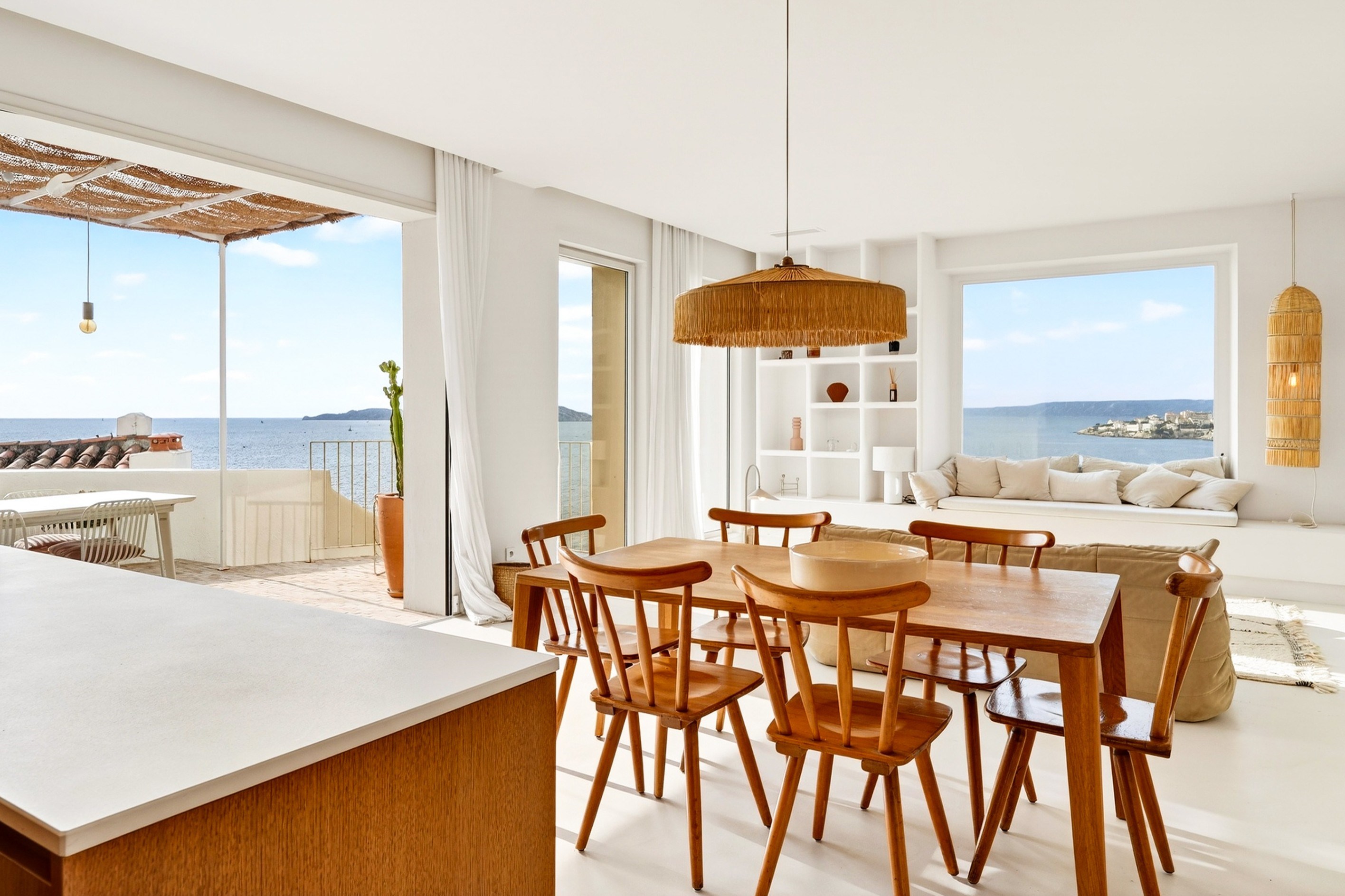 Marseille 7th, Roucas Blanc – Renovated Home with Exceptional Sea View - 物件實景