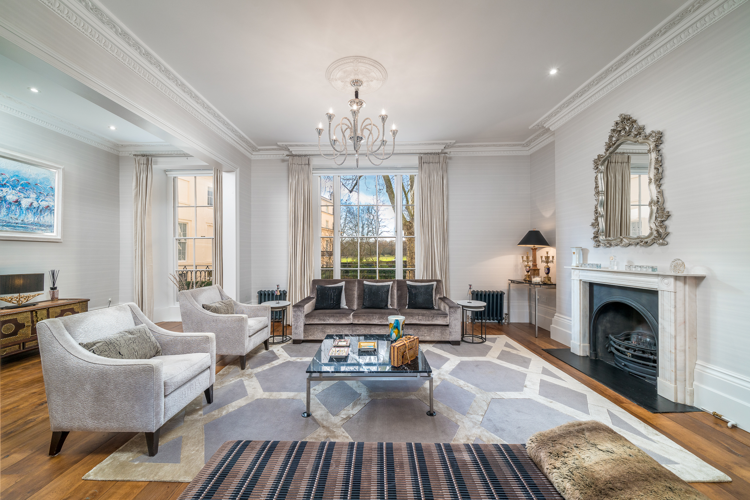 Exceptional Grade I-listed townhouse opposite Regent’s Park 