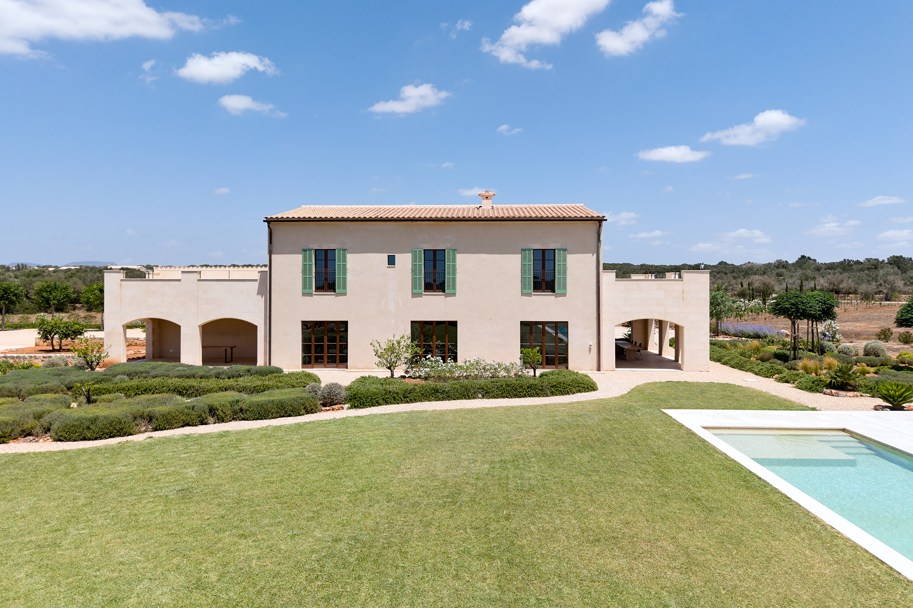  Estate with spa pool and Mediterranean gardens in Campos - 物件實景